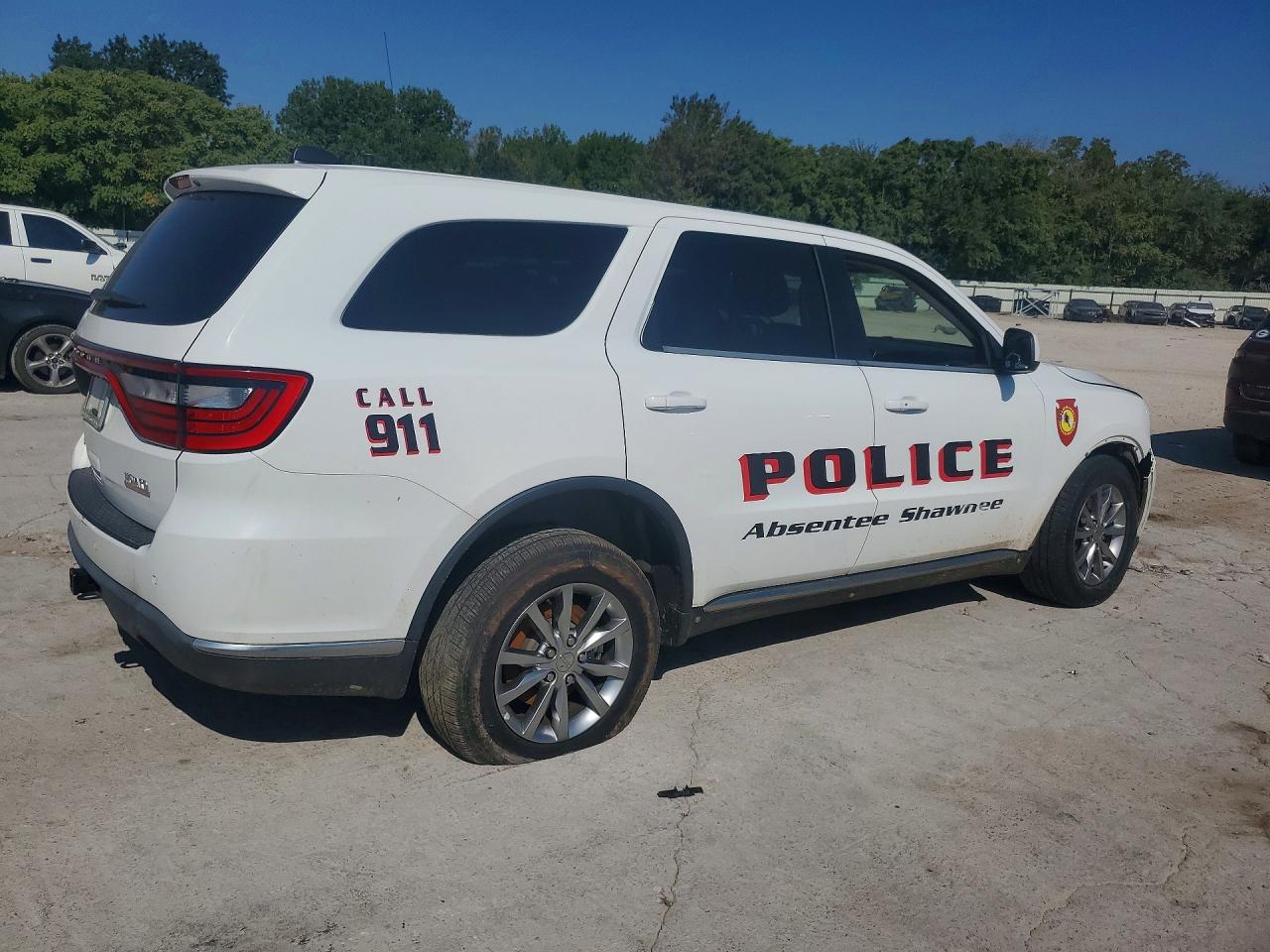 2018 Dodge Durango Ssv White vin: 1C4RDJFG3JC496322