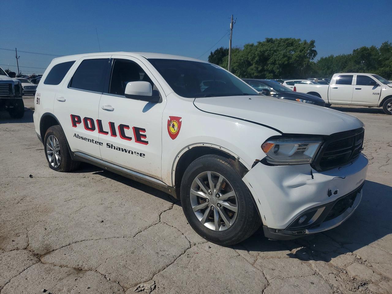 2018 Dodge Durango Ssv White vin: 1C4RDJFG3JC496322