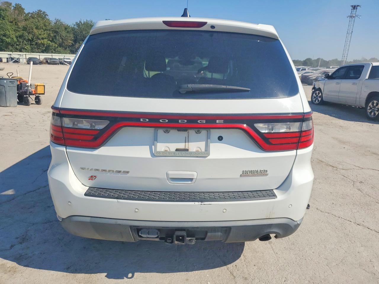 2018 Dodge Durango Ssv White vin: 1C4RDJFG3JC496322