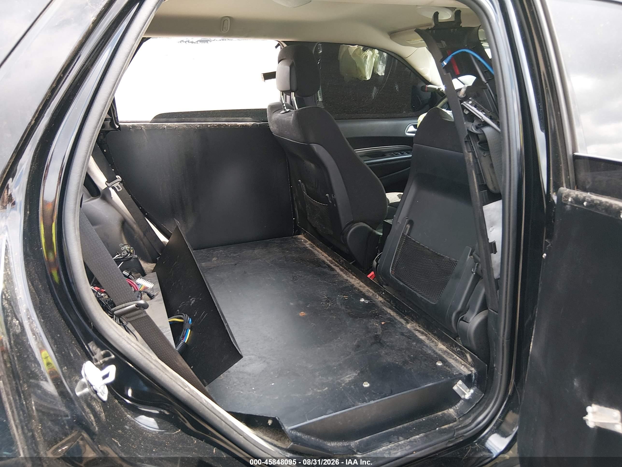 2020 Dodge Durango Pursuit Awd Black vin: 1C4RDJFG4LC442238