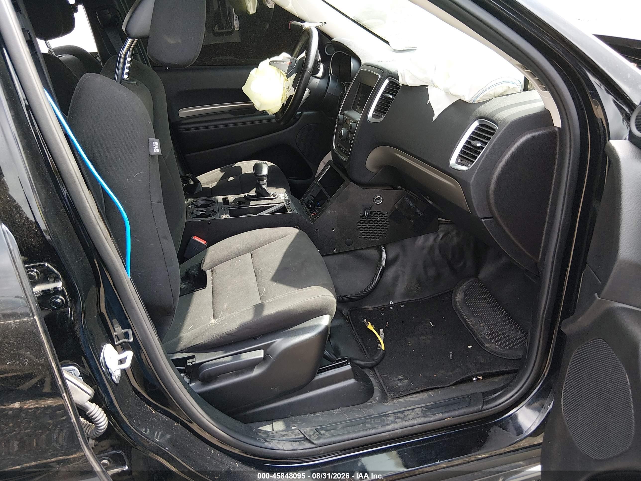 2020 Dodge Durango Pursuit Awd Black vin: 1C4RDJFG4LC442238