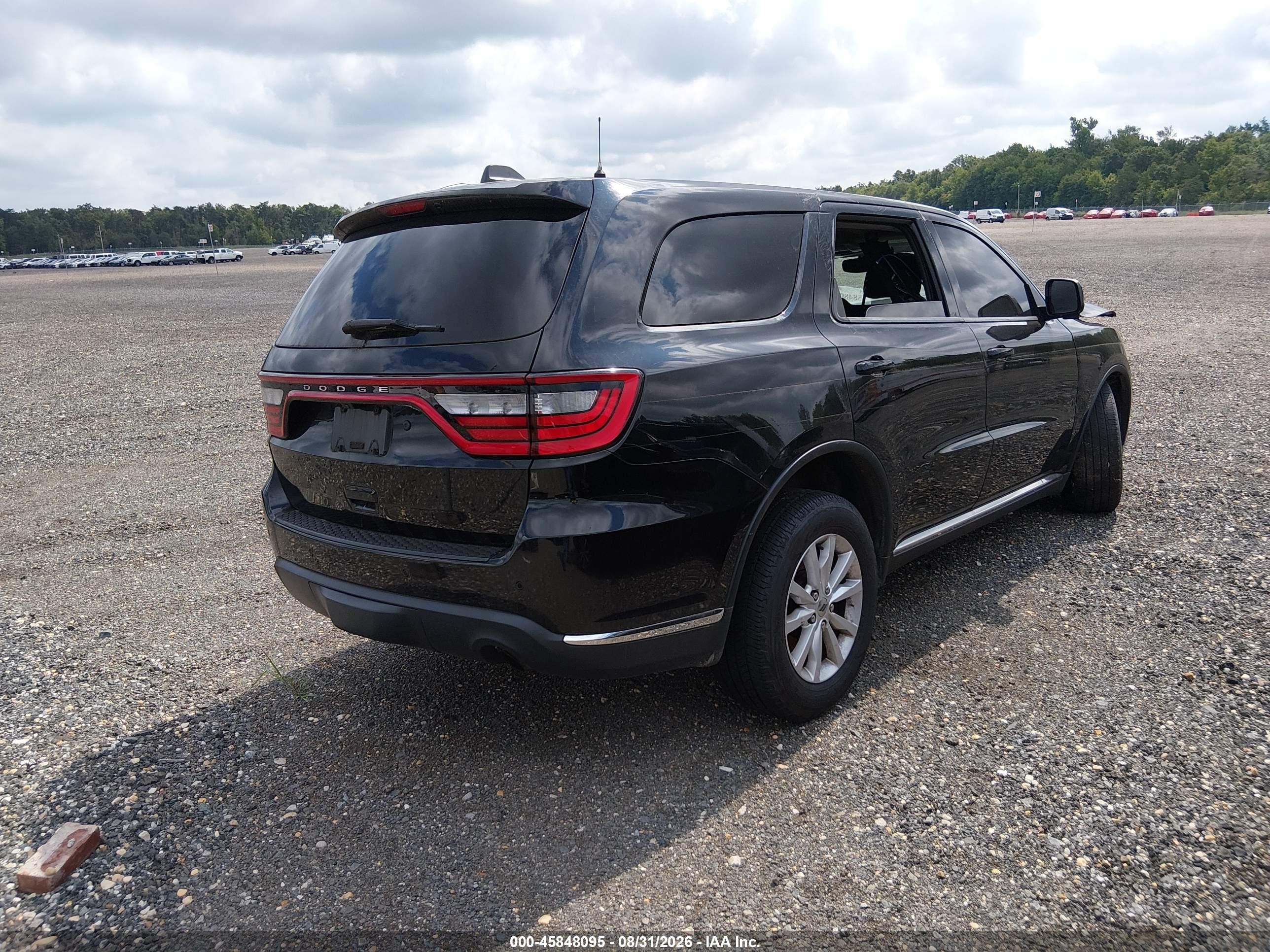 2020 Dodge Durango Pursuit Awd Black vin: 1C4RDJFG4LC442238