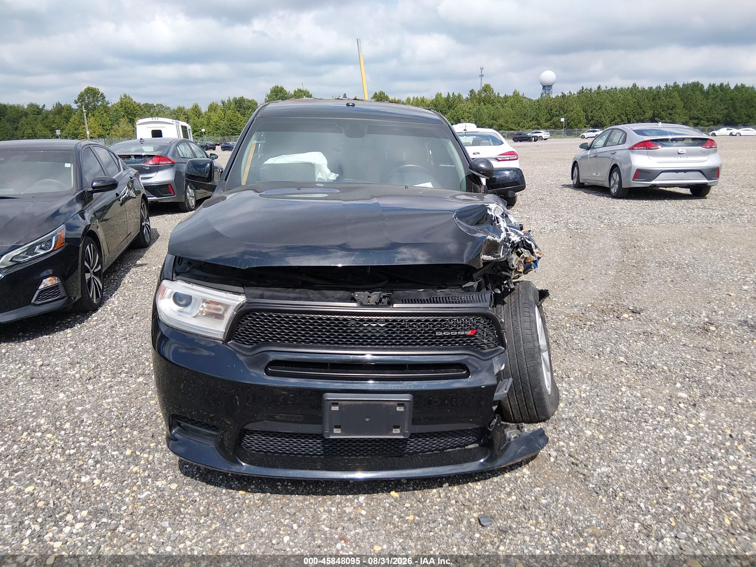 2020 Dodge Durango Pursuit Awd Black vin: 1C4RDJFG4LC442238