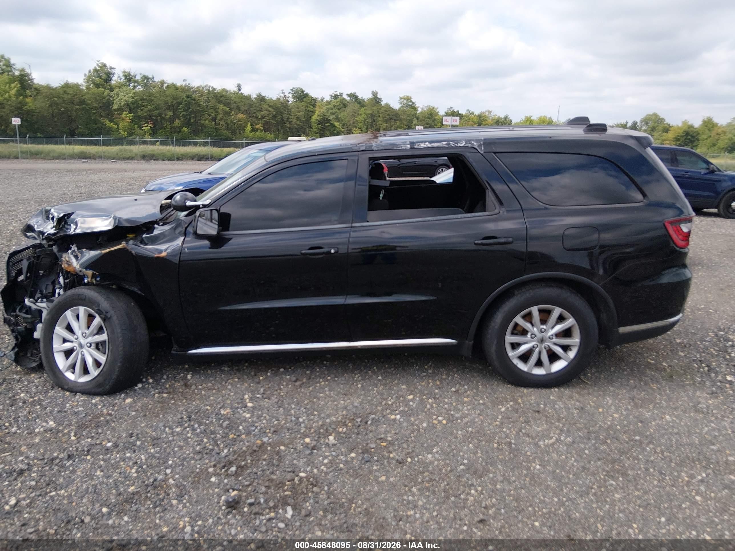 2020 Dodge Durango Pursuit Awd Black vin: 1C4RDJFG4LC442238
