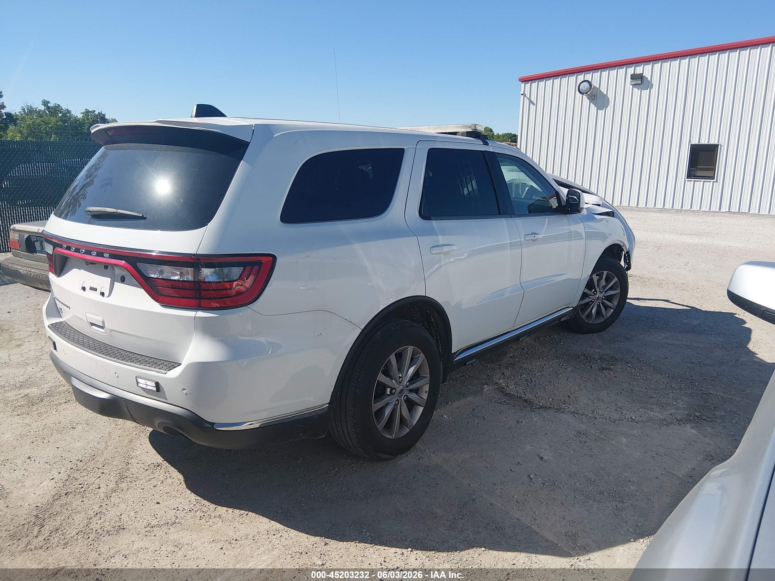 2022 Dodge Durango Pursuit Awd Белый vin: 1C4RDJFG6NC137150