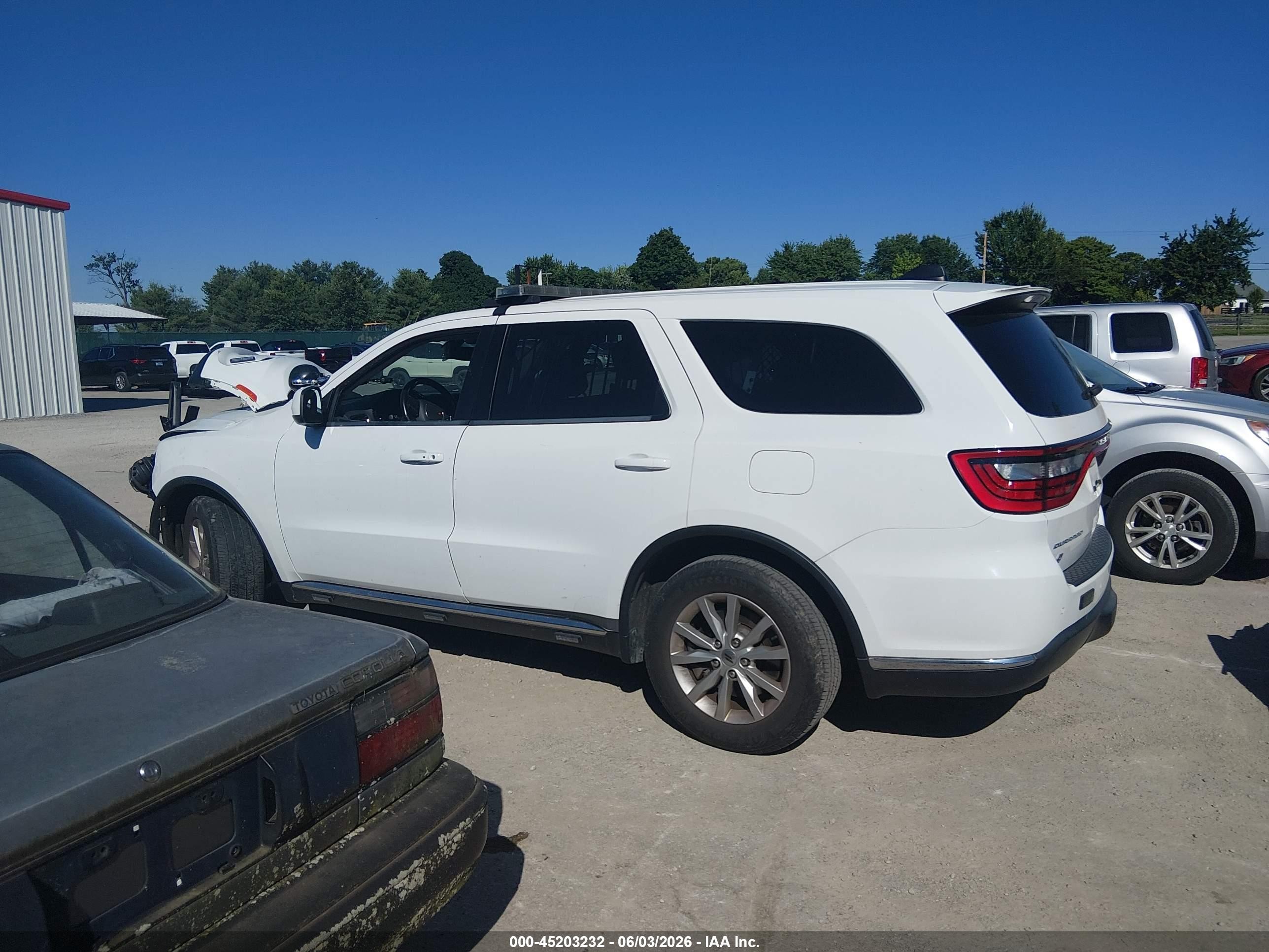 2022 Dodge Durango Pursuit Awd Белый vin: 1C4RDJFG6NC137150
