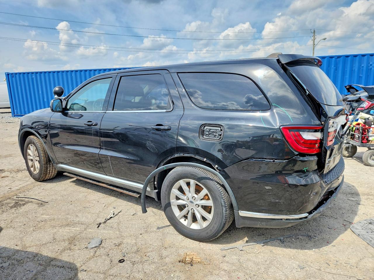 2015 Dodge Durango Ssv Black vin: 1C4RDJFG8FC766748