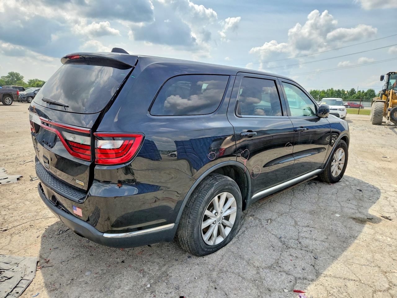2015 Dodge Durango Ssv Black vin: 1C4RDJFG8FC766748