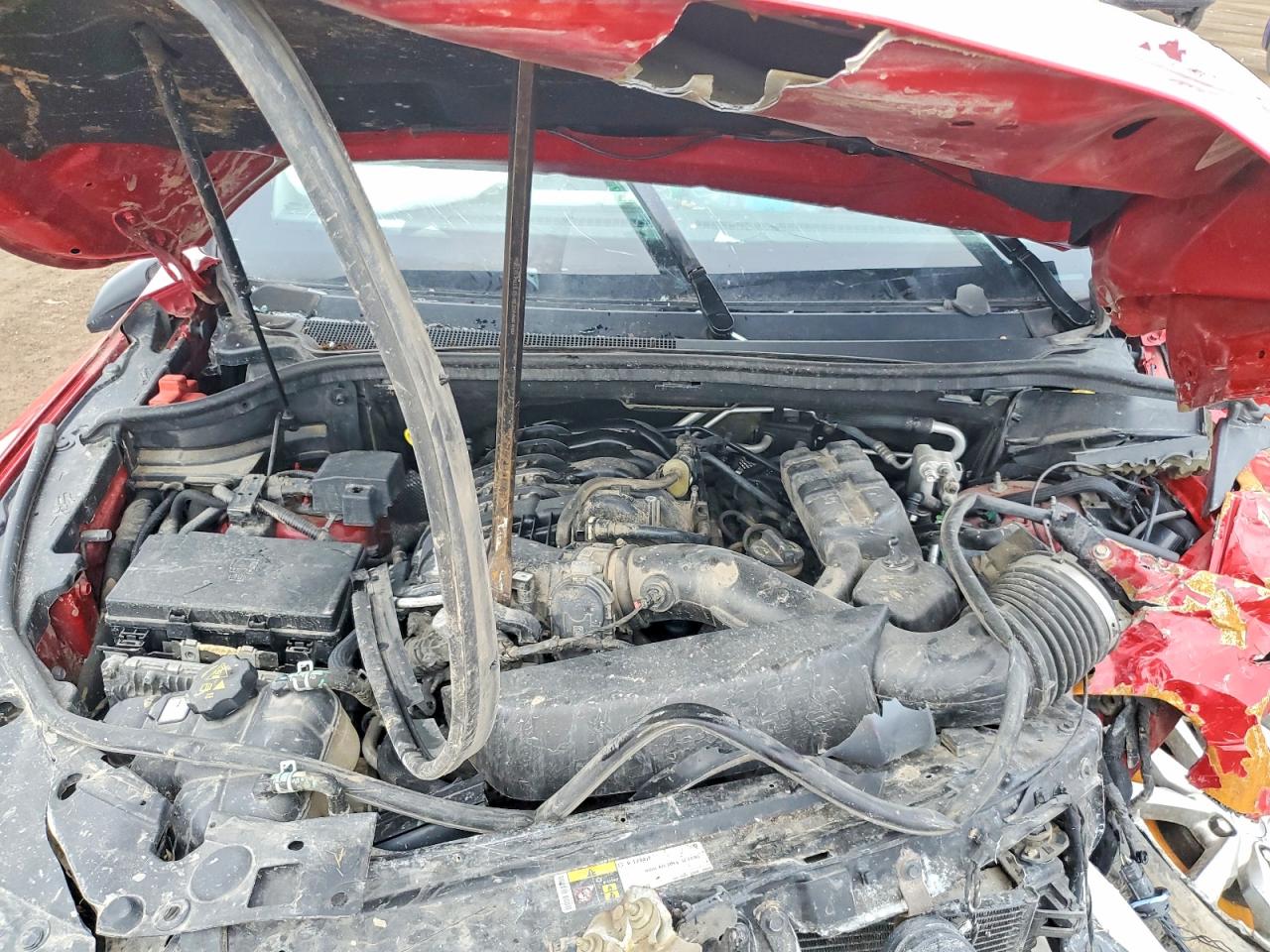 2016 Dodge Durango Ssv Red vin: 1C4RDJFG8GC419972