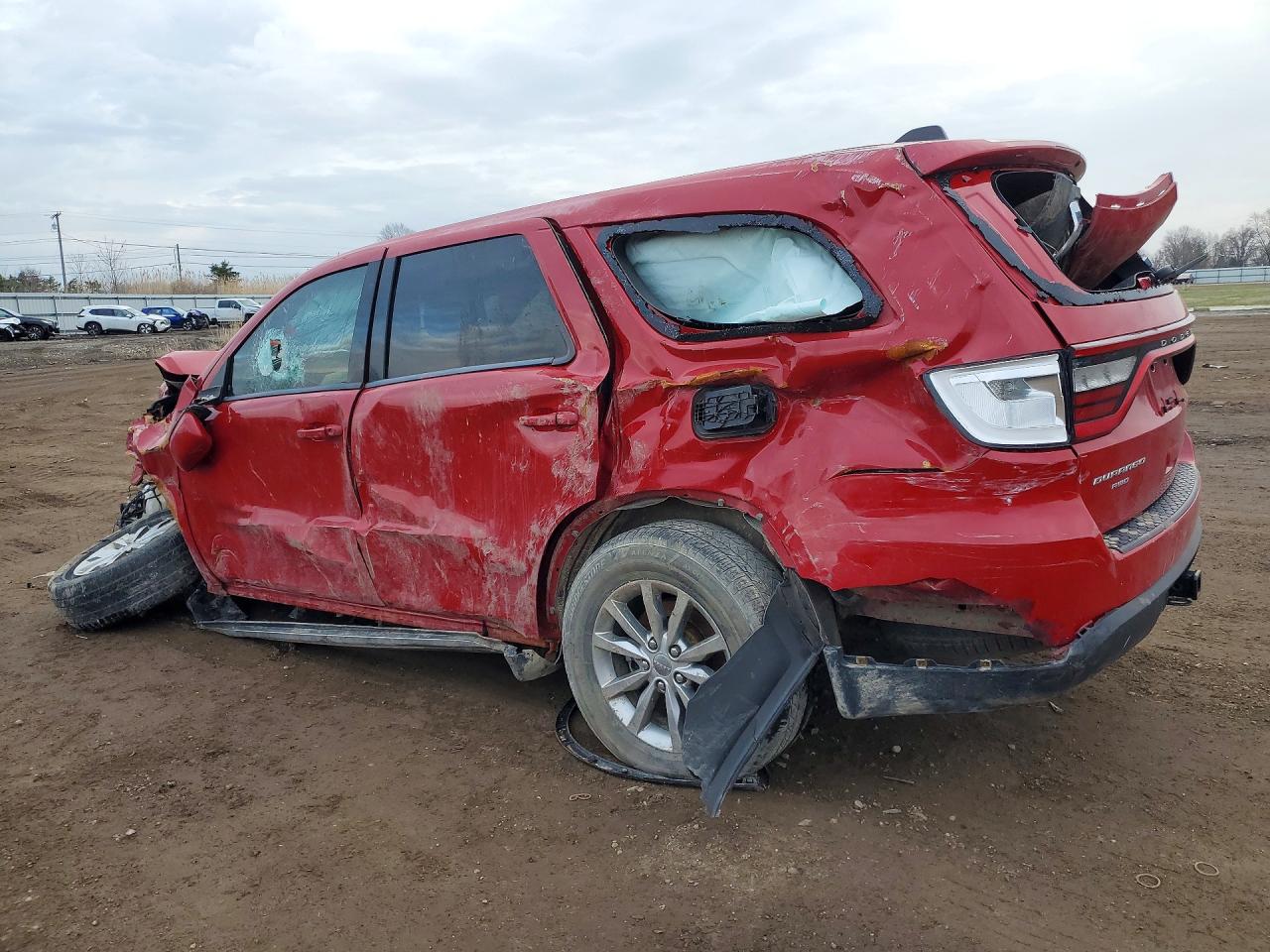 2016 Dodge Durango Ssv Red vin: 1C4RDJFG8GC419972