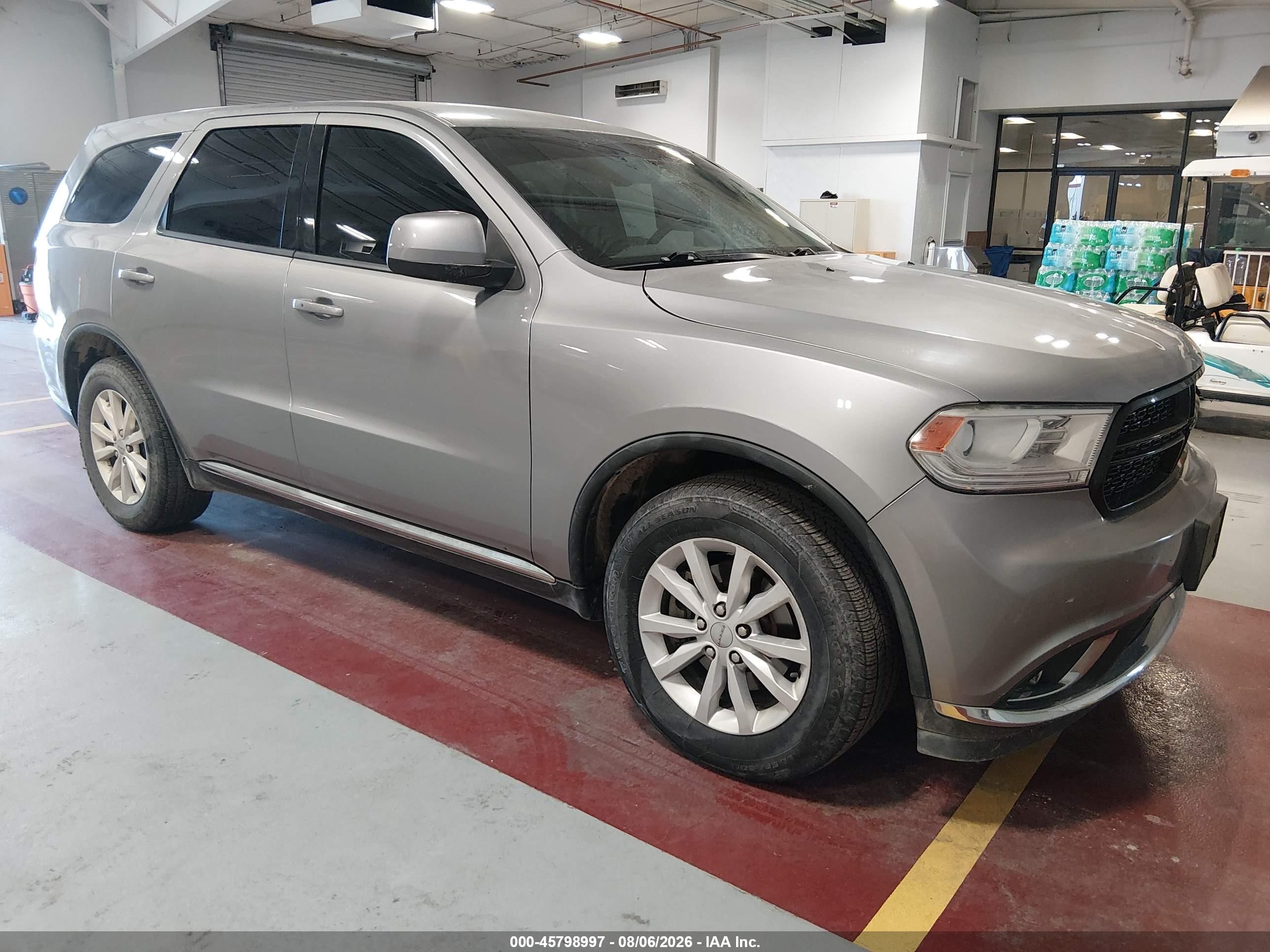 2015 Dodge Durango Special Service Silver vin: 1C4RDJFG9FC917077