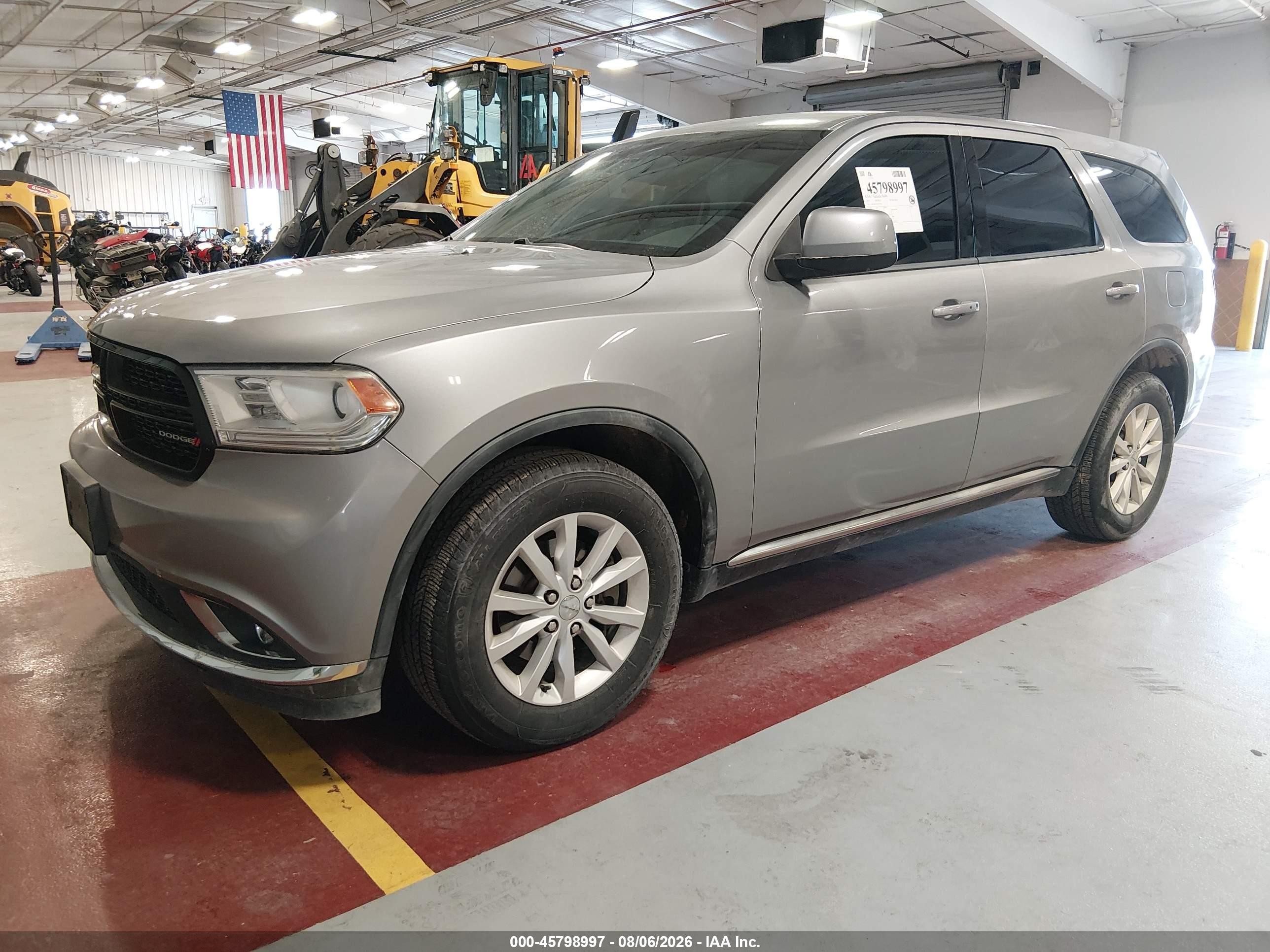 2015 Dodge Durango Special Service Серебряный vin: 1C4RDJFG9FC917077