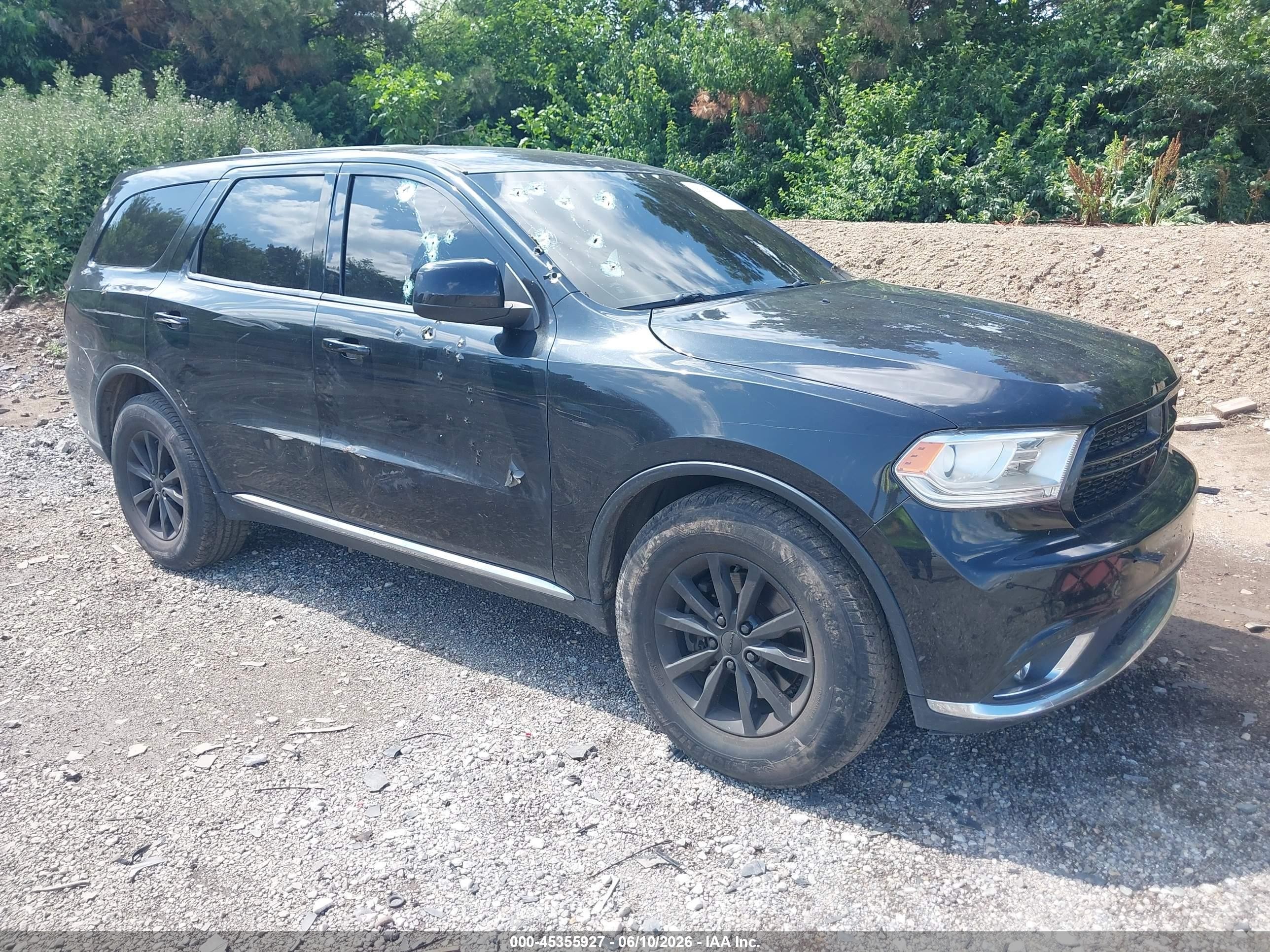 2014 Dodge Durango Special Service Black vin: 1C4RDJFGXEC543576