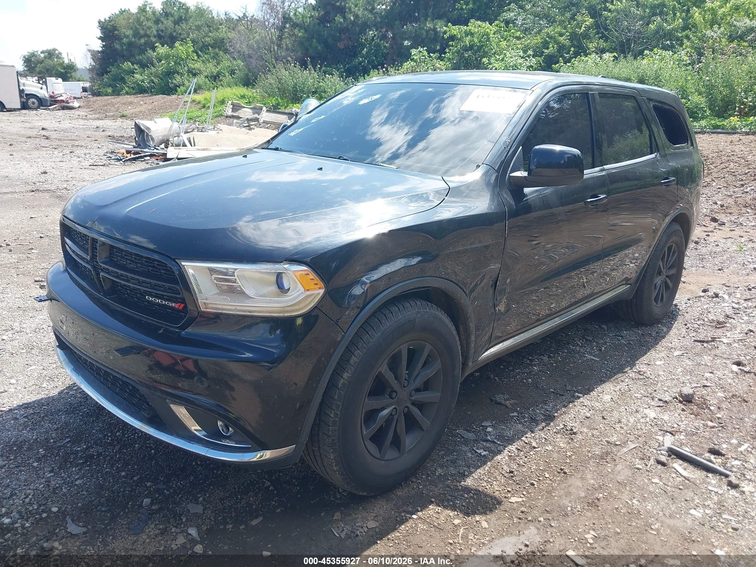 2014 Dodge Durango Special Service Black vin: 1C4RDJFGXEC543576