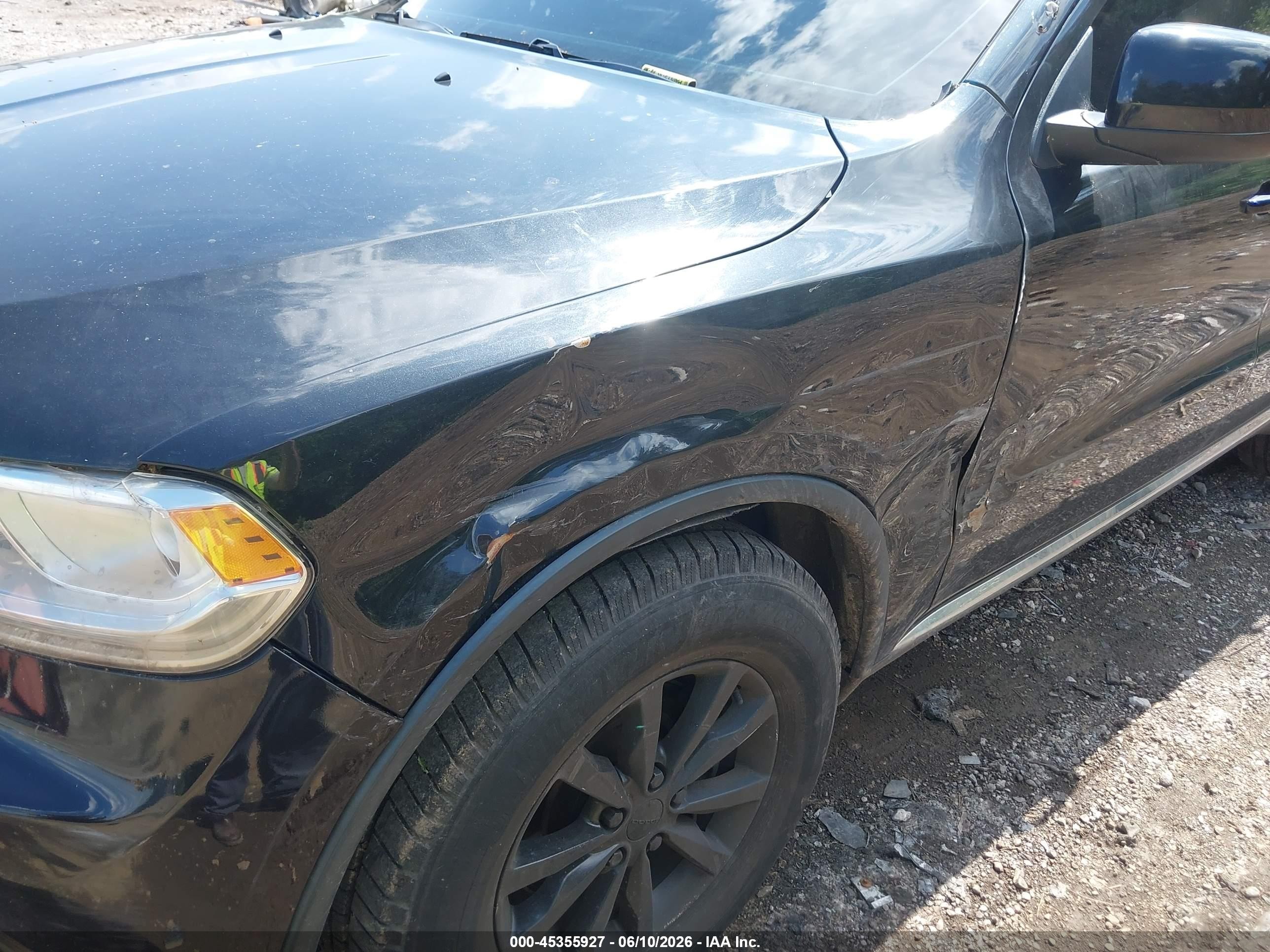 2014 Dodge Durango Special Service Black vin: 1C4RDJFGXEC543576