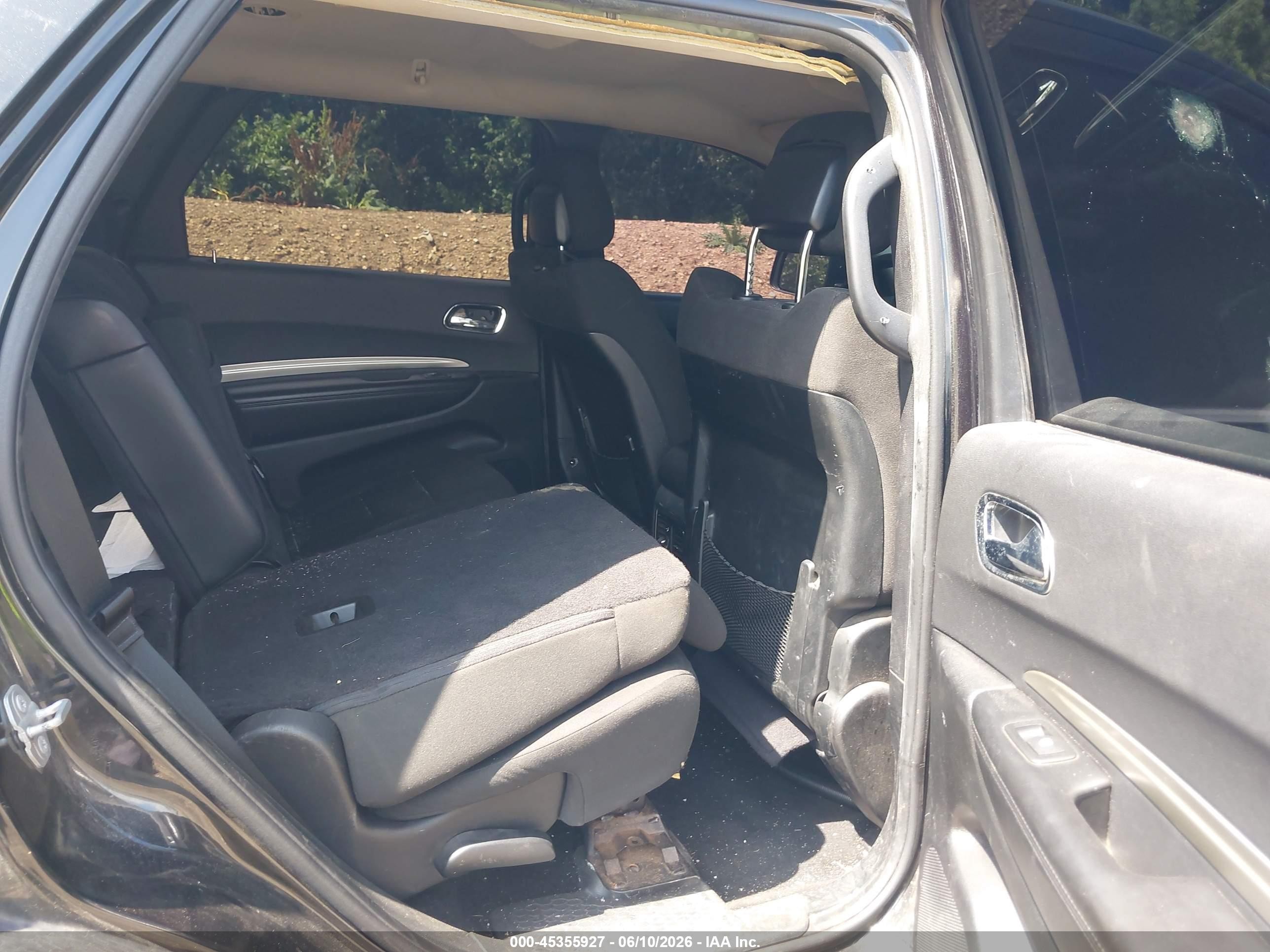 2014 Dodge Durango Special Service Black vin: 1C4RDJFGXEC543576