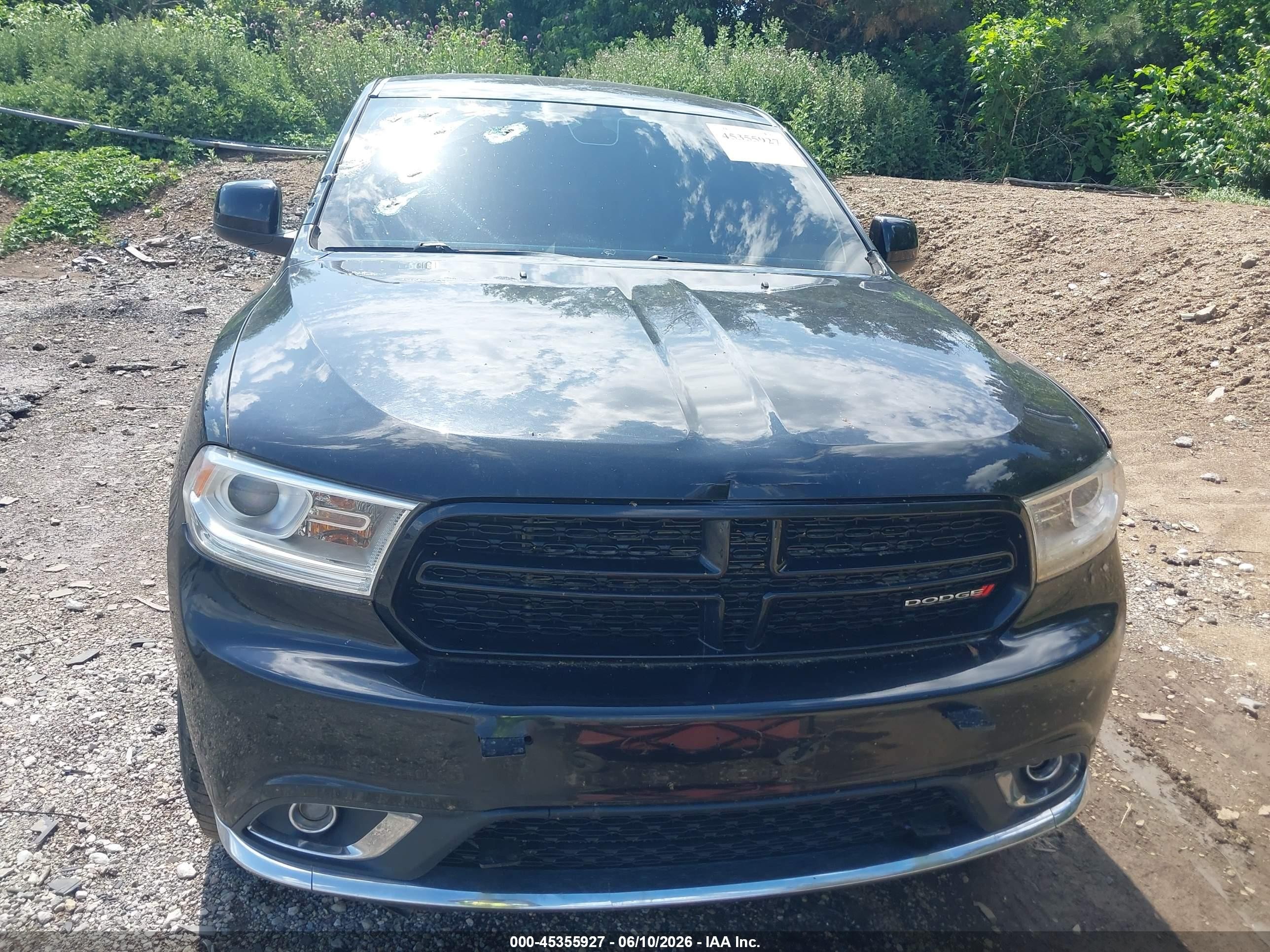 2014 Dodge Durango Special Service Black vin: 1C4RDJFGXEC543576