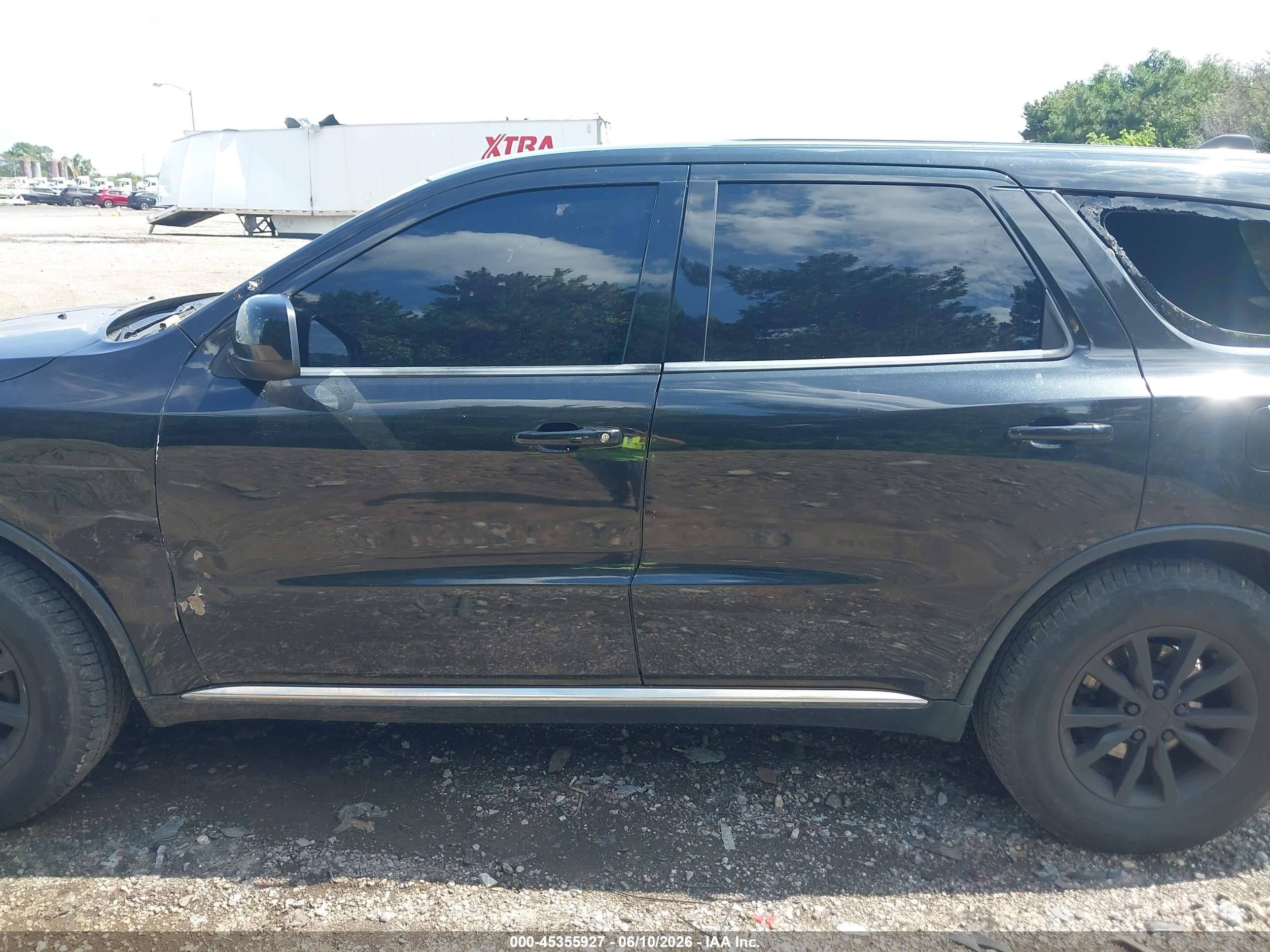 2014 Dodge Durango Special Service Black vin: 1C4RDJFGXEC543576