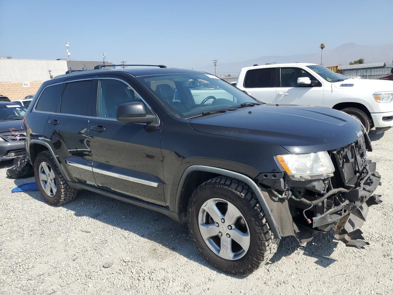 2012 Jeep Grand Cherokee Laredo Black vin: 1C4RJEAG0CC235983
