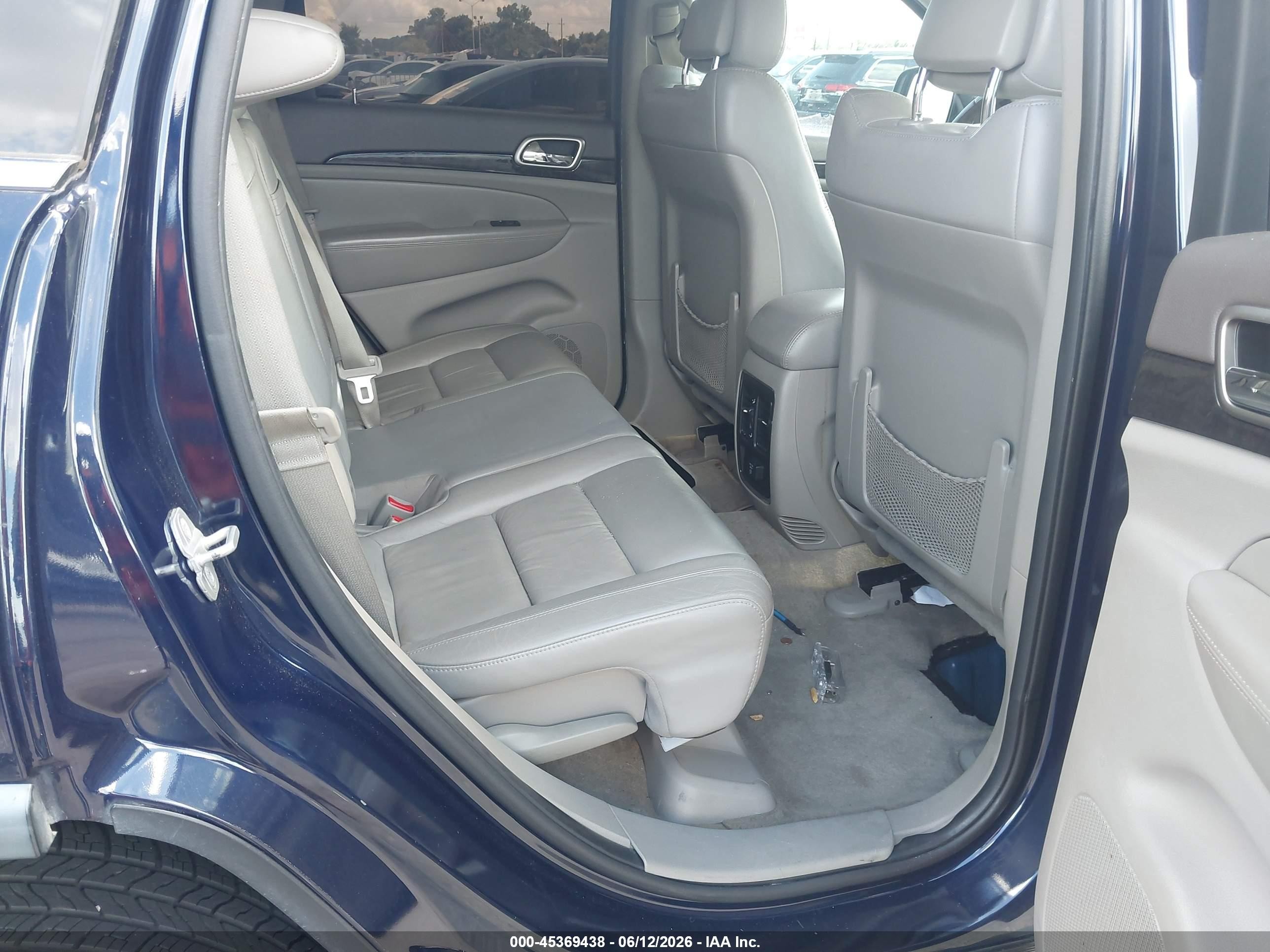 2012 Jeep Grand Cherokee Laredo Black vin: 1C4RJEAG0CC258728