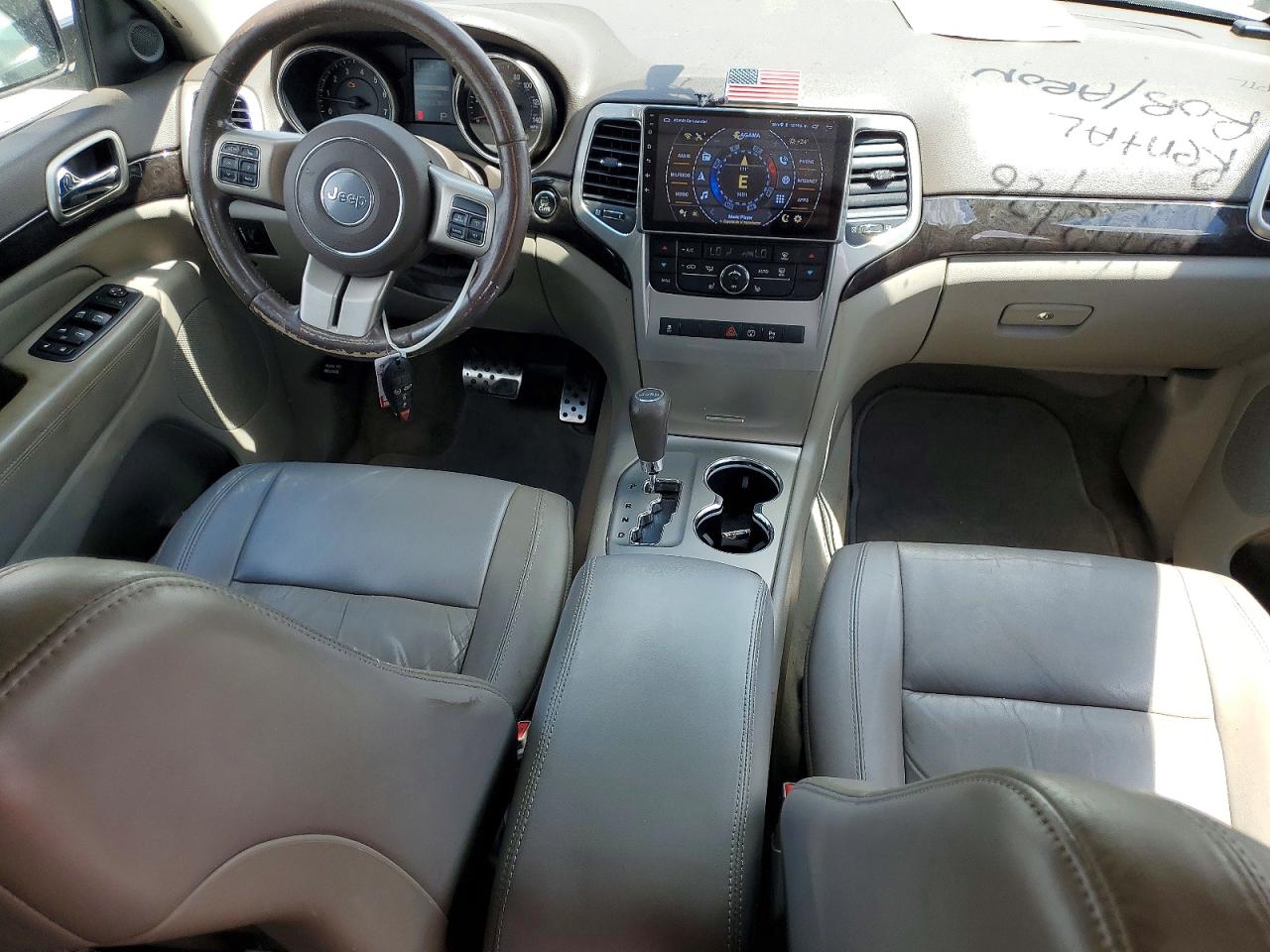 2013 Jeep Grand Cherokee Laredo White vin: 1C4RJEAG0DC588774