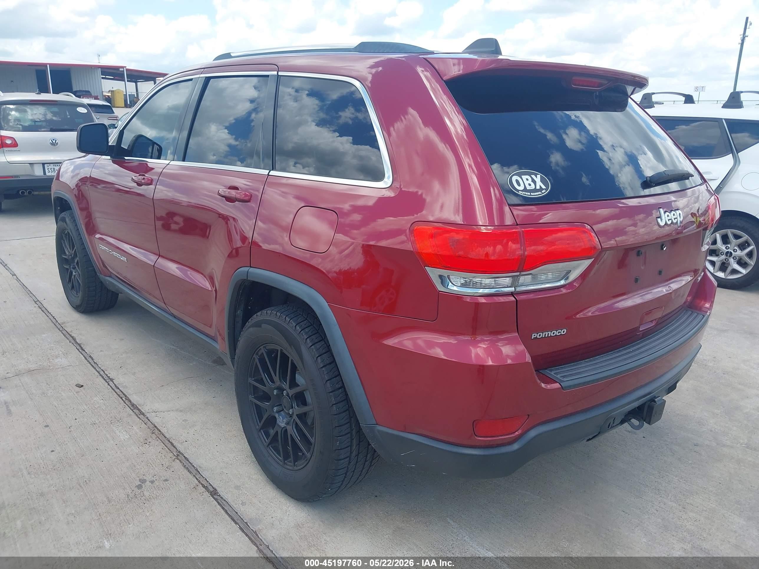 2014 Jeep Grand Cherokee Laredo Red vin: 1C4RJEAG0EC160348