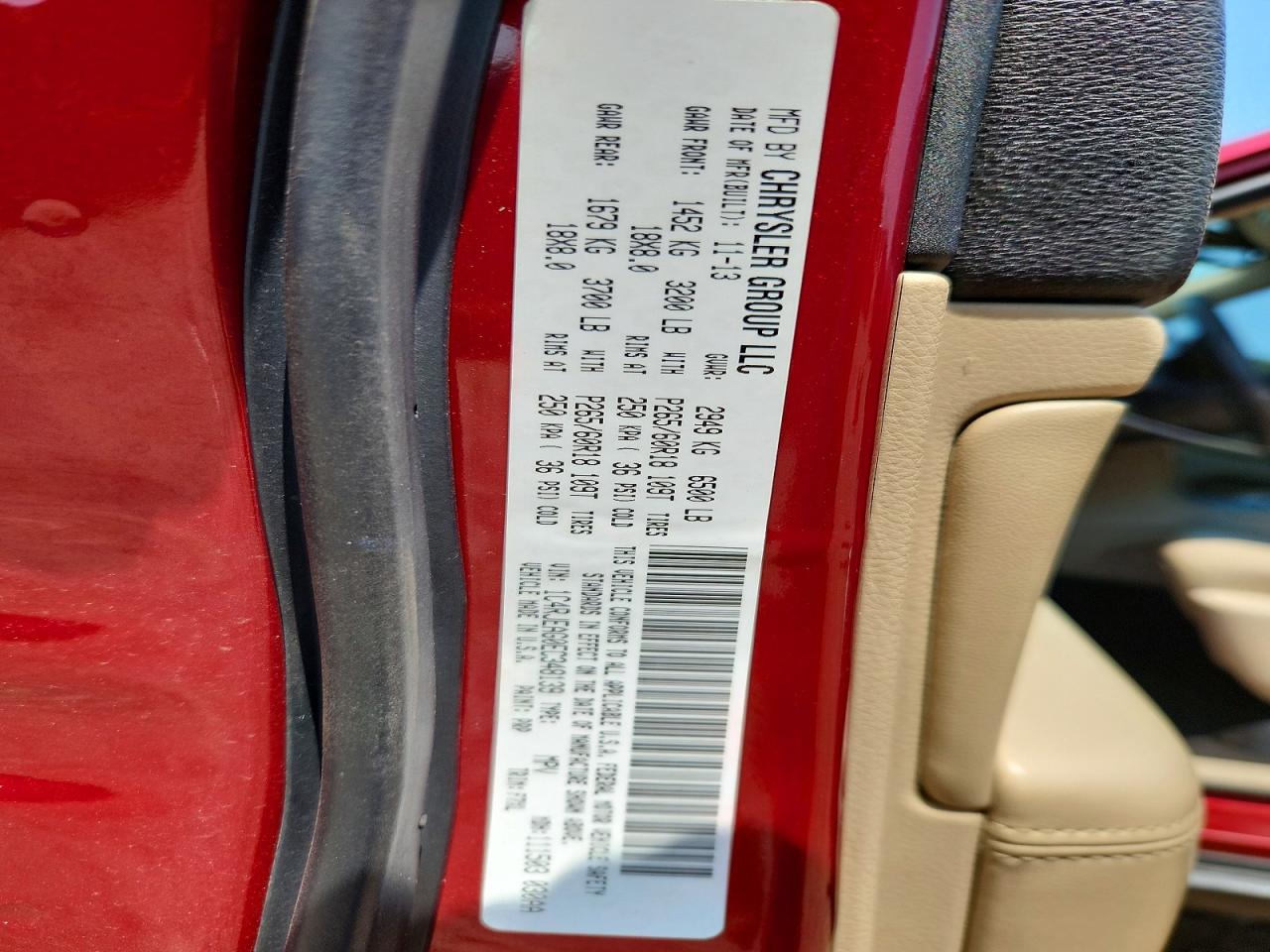 2014 Jeep Grand Cherokee Laredo Red vin: 1C4RJEAG0EC348139