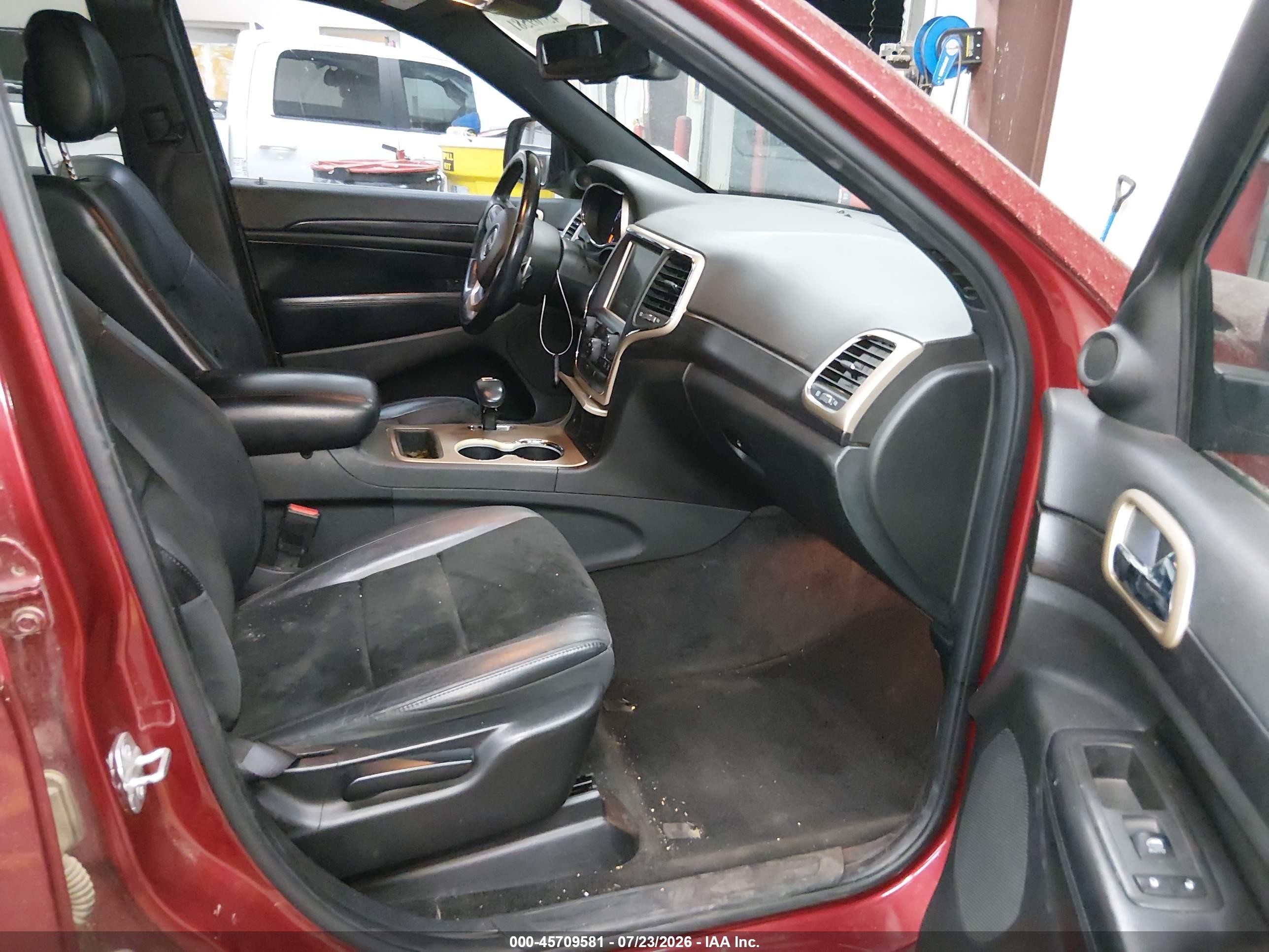 2014 Jeep Grand Cherokee Altitude Red vin: 1C4RJEAG0EC529063