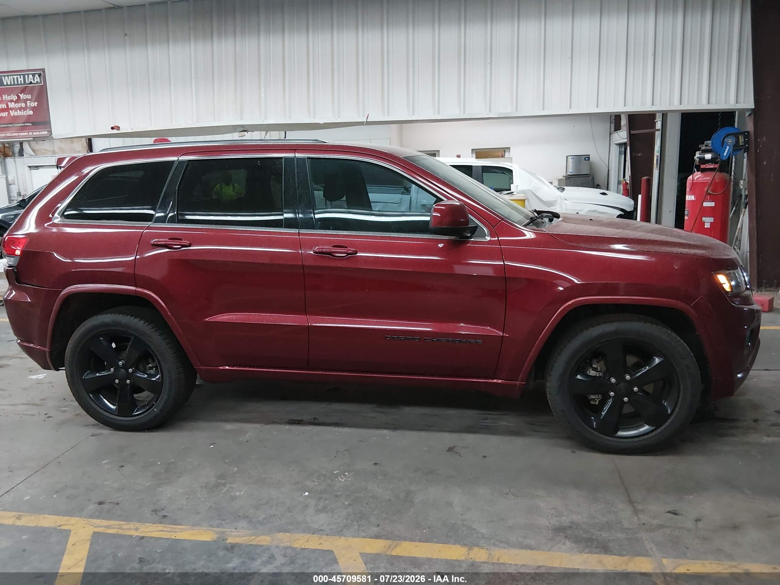 2014 Jeep Grand Cherokee Altitude Red vin: 1C4RJEAG0EC529063