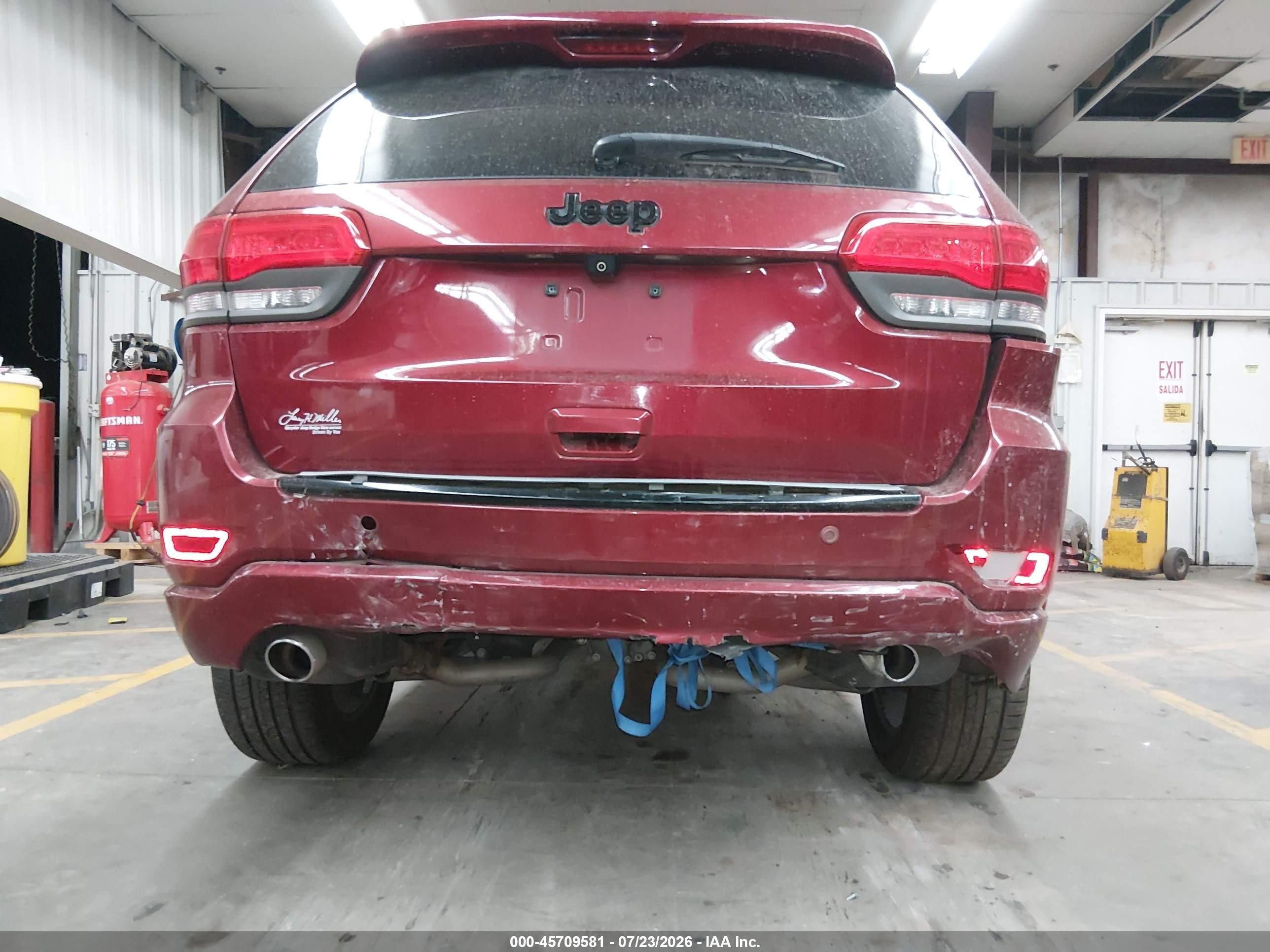 2014 Jeep Grand Cherokee Altitude Red vin: 1C4RJEAG0EC529063