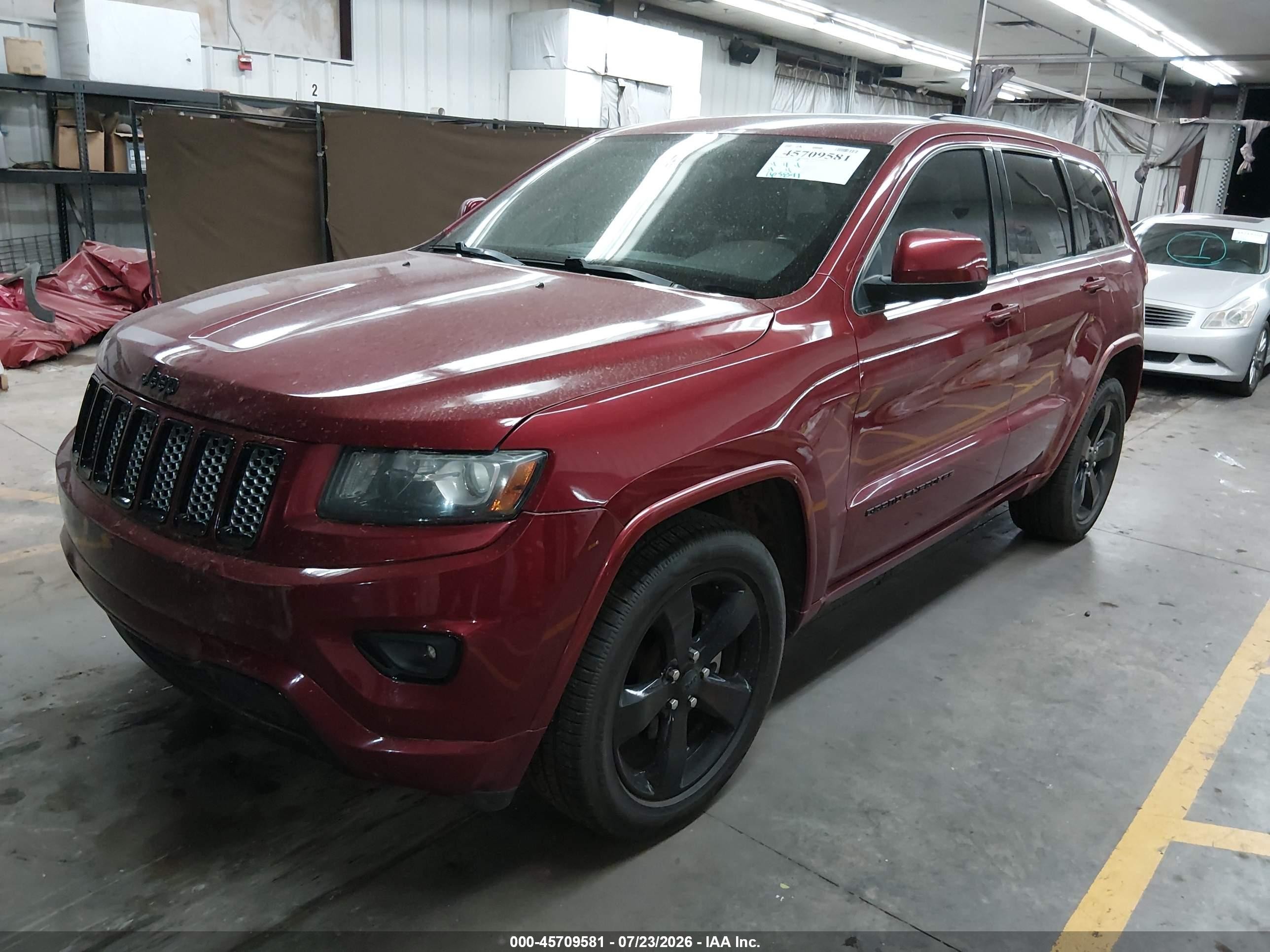 2014 Jeep Grand Cherokee Altitude Red vin: 1C4RJEAG0EC529063