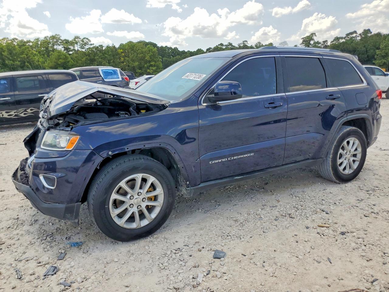 2015 Jeep Grand Cherokee Laredo Синий vin: 1C4RJEAG0FC219657