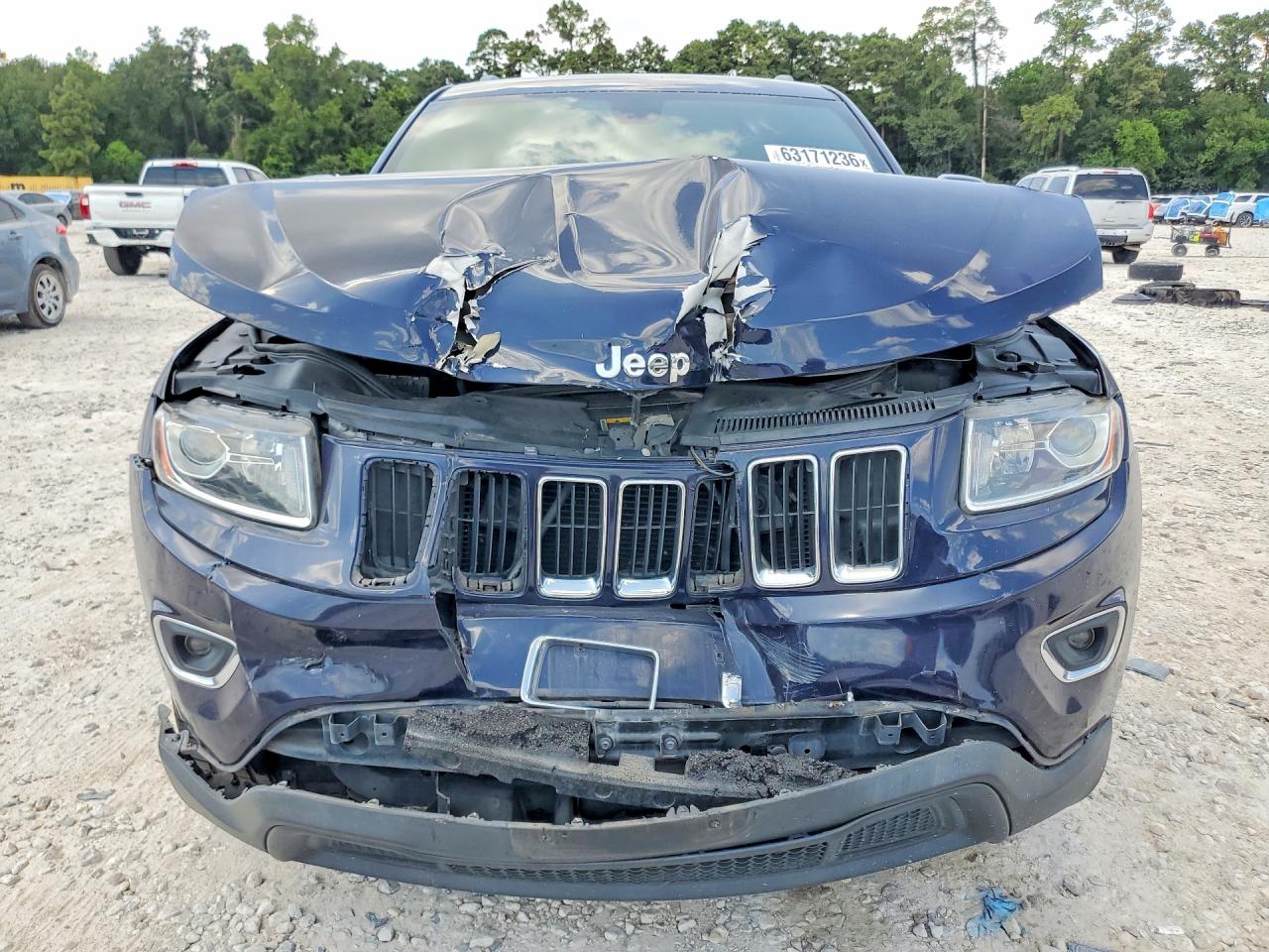 2015 Jeep Grand Cherokee Laredo Blue vin: 1C4RJEAG0FC219657