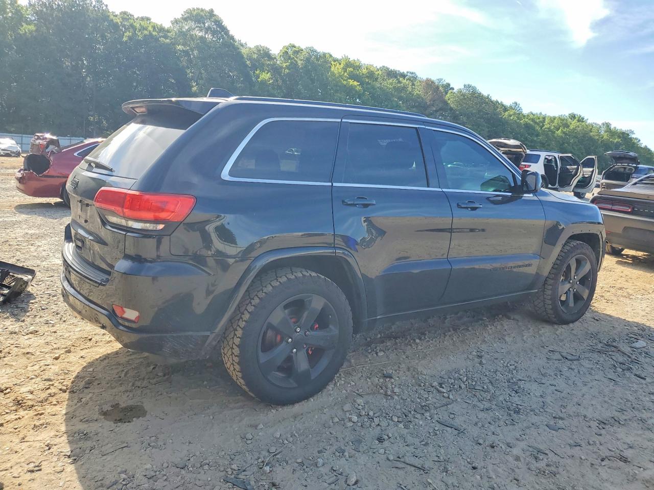2015 Jeep Grand Cherokee Laredo Black vin: 1C4RJEAG0FC614342