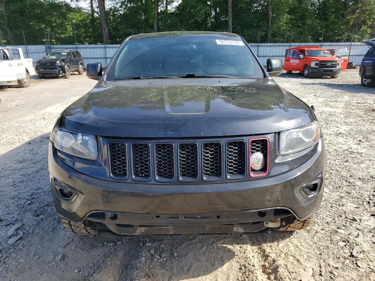 2015 Jeep Grand Cherokee Laredo Black vin: 1C4RJEAG0FC614342