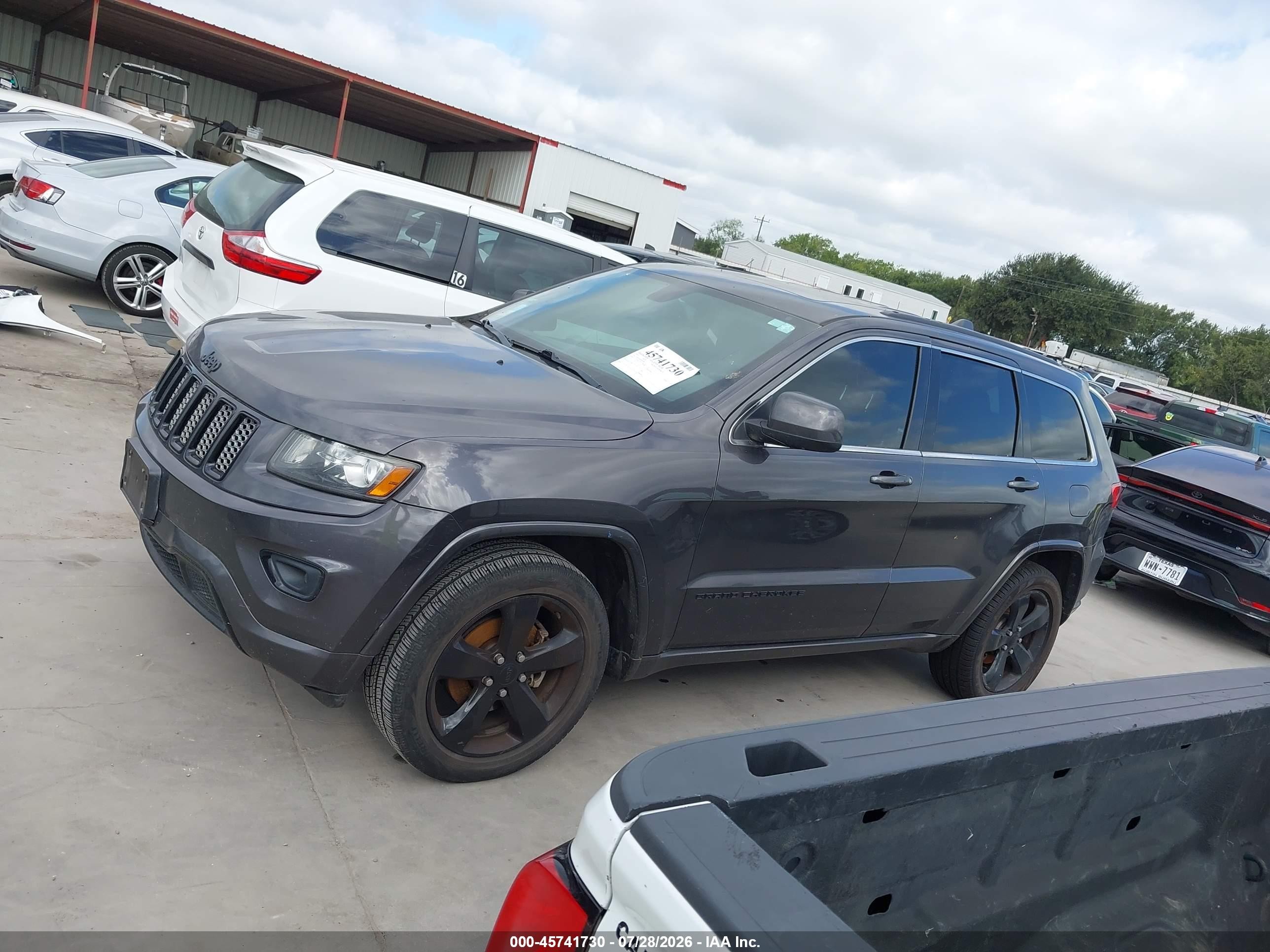 2015 Jeep Grand Cherokee Altitude Серый vin: 1C4RJEAG0FC634784