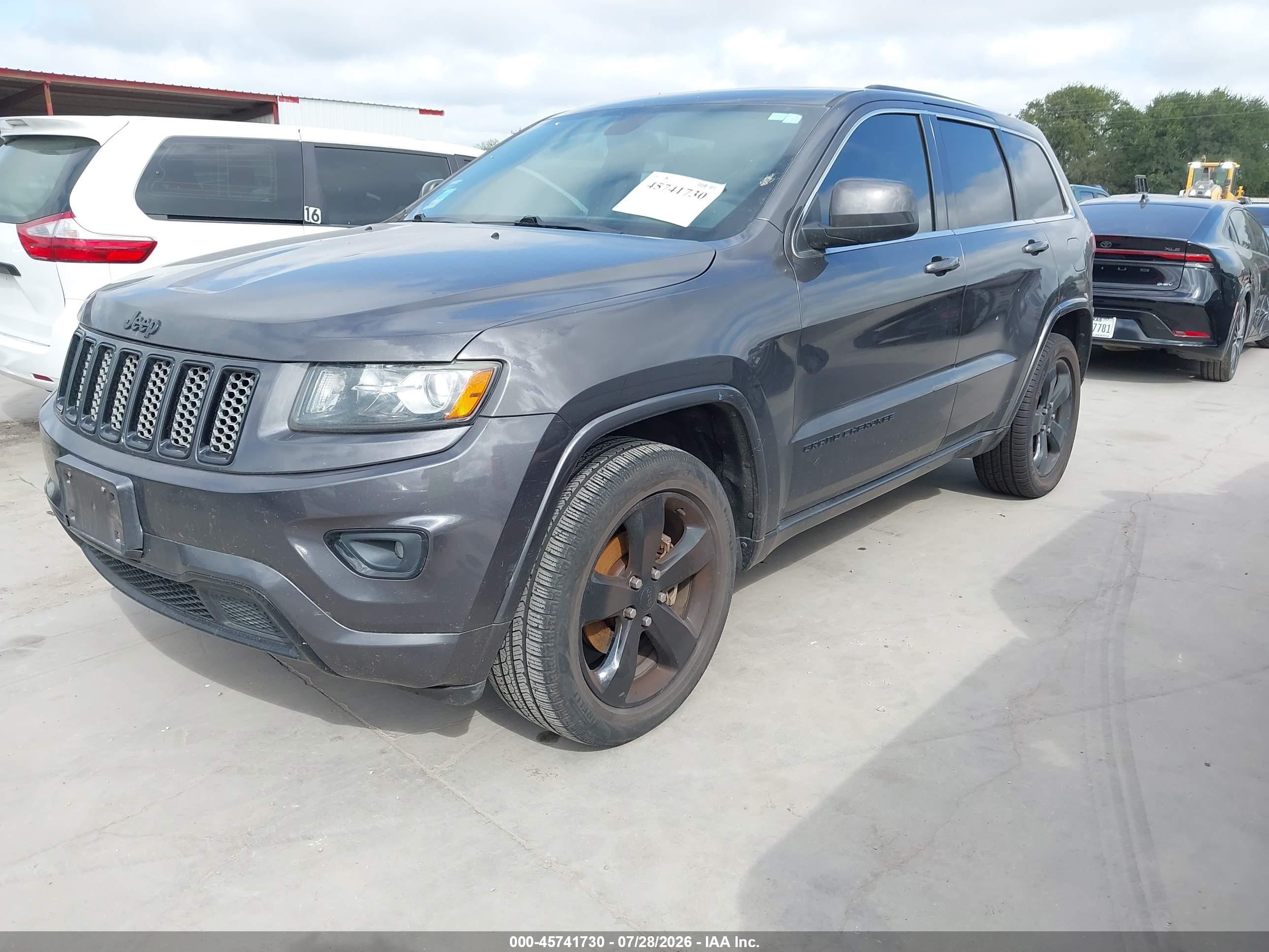 2015 Jeep Grand Cherokee Altitude Серый vin: 1C4RJEAG0FC634784