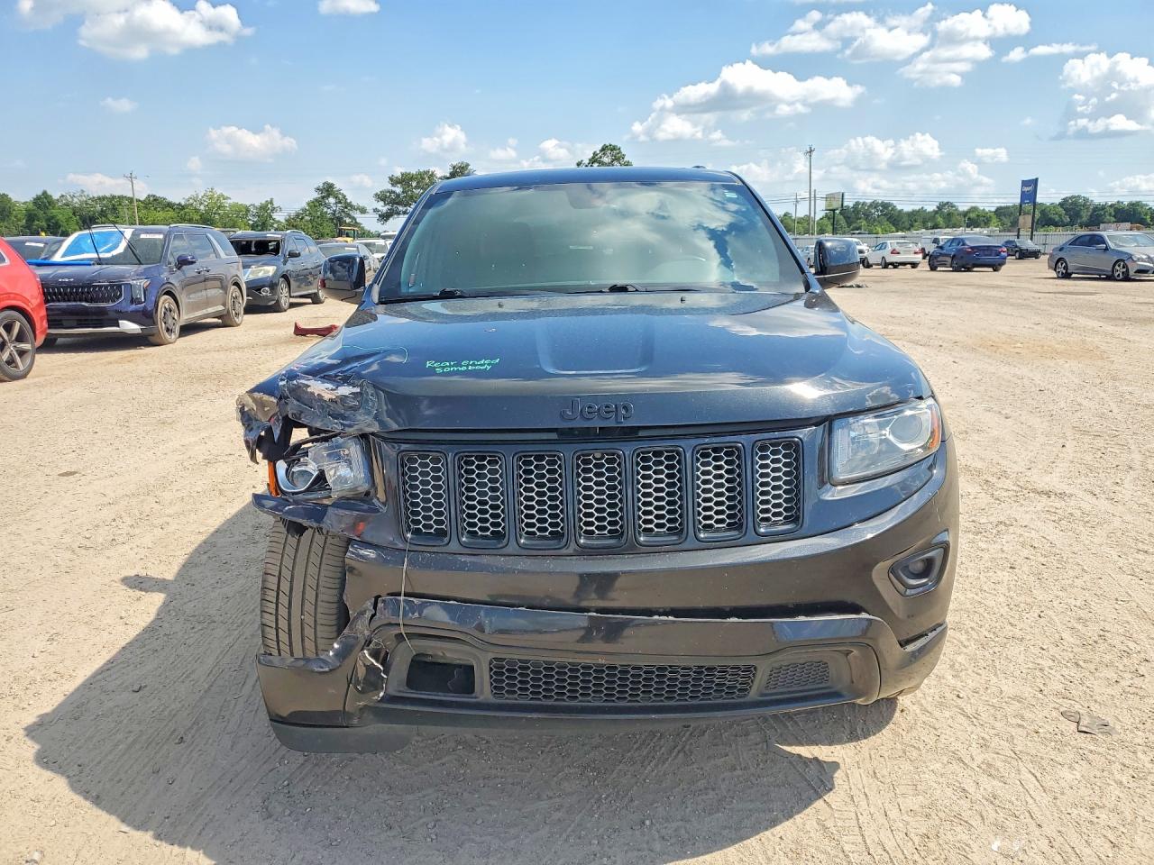 2015 Jeep Grand Cherokee Laredo Black vin: 1C4RJEAG0FC668479