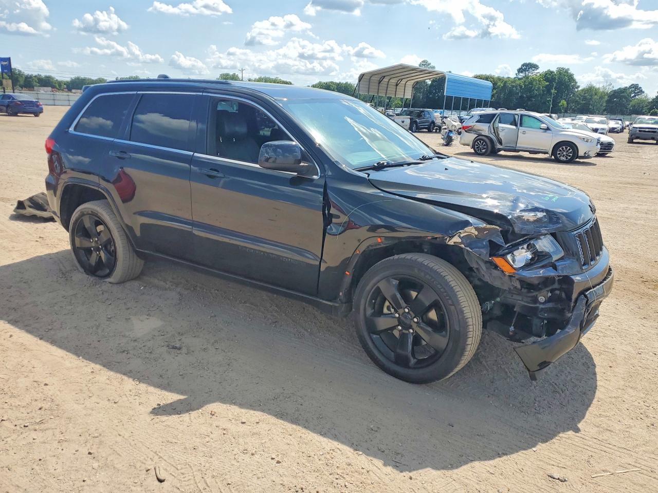 2015 Jeep Grand Cherokee Laredo Black vin: 1C4RJEAG0FC668479