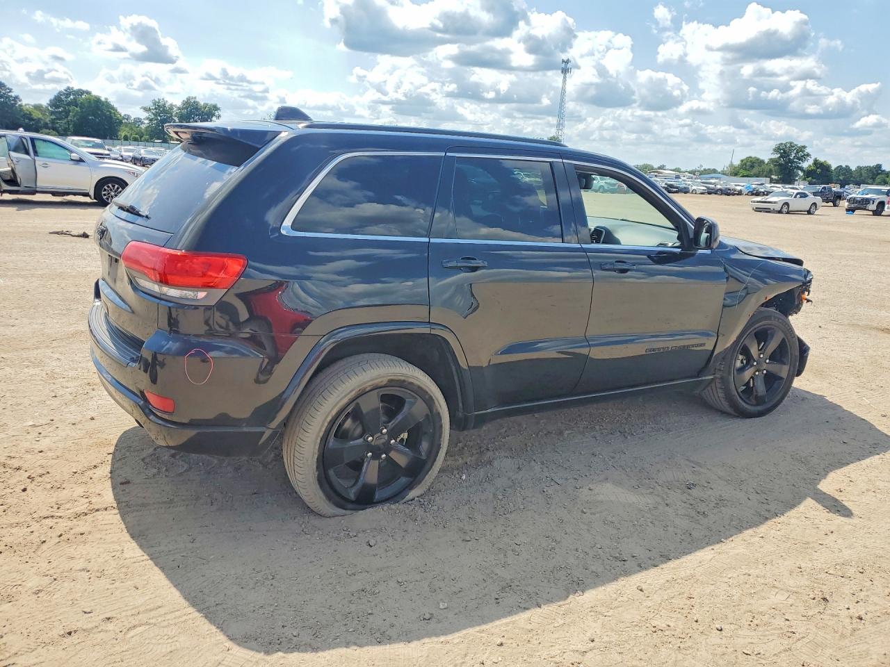 2015 Jeep Grand Cherokee Laredo Black vin: 1C4RJEAG0FC668479