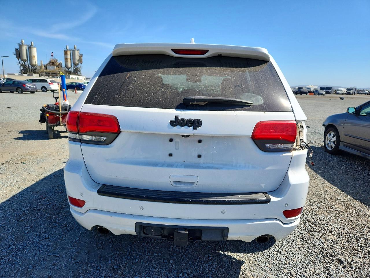 2015 Jeep Grand Cherokee Laredo White vin: 1C4RJEAG0FC749384
