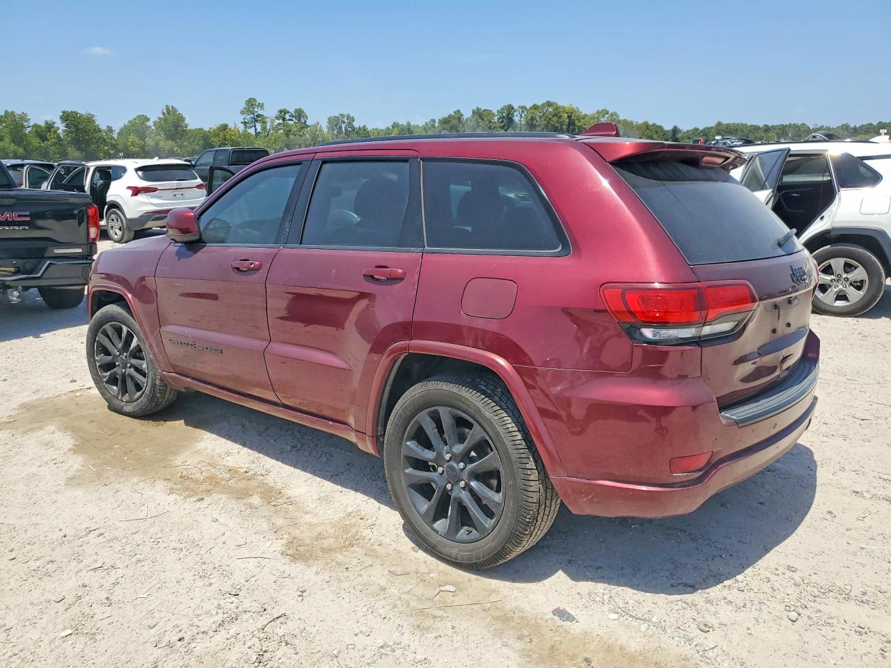 2017 Jeep Grand Cherokee Laredo Maroon vin: 1C4RJEAG0HC770545