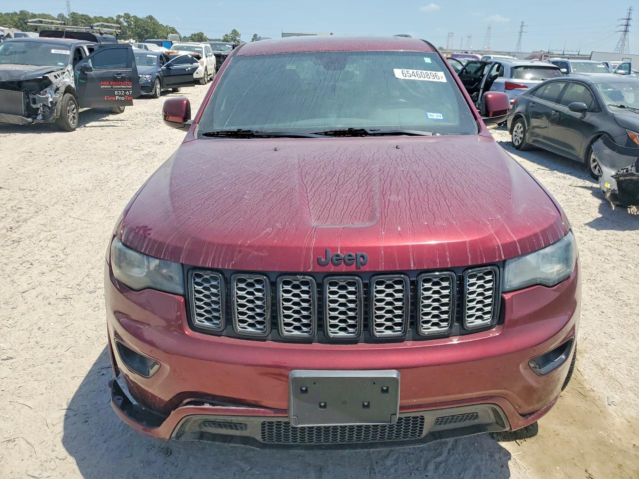 2017 Jeep Grand Cherokee Laredo Maroon vin: 1C4RJEAG0HC770545