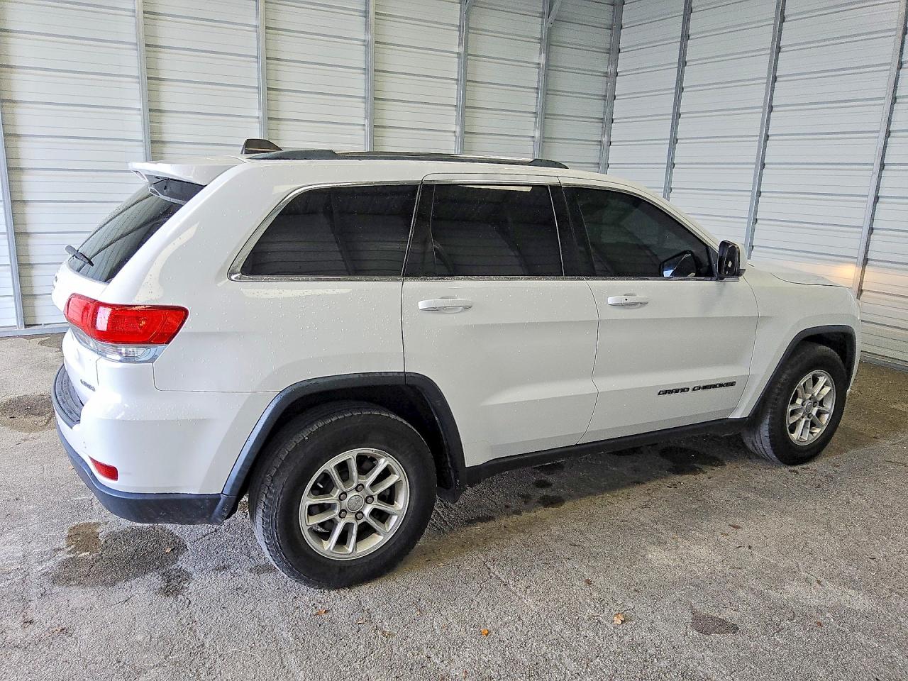 2018 Jeep Grand Cherokee Laredo White vin: 1C4RJEAG0JC412366