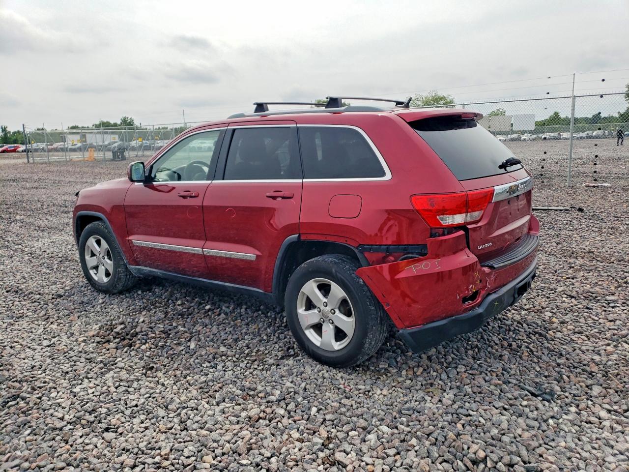 2012 Jeep Grand Cherokee Laredo Красный vin: 1C4RJEAG1CC146102