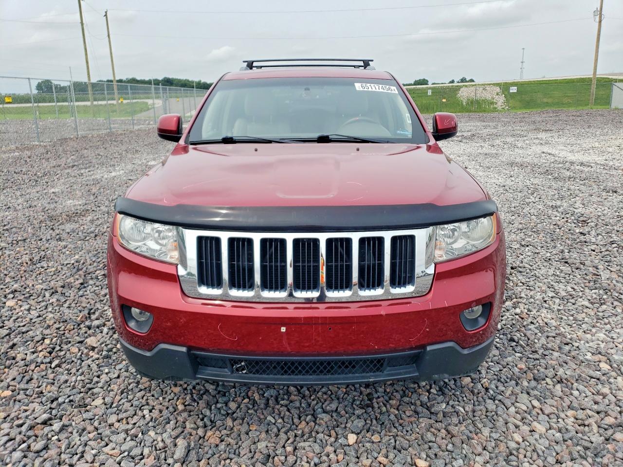 2012 Jeep Grand Cherokee Laredo Красный vin: 1C4RJEAG1CC146102