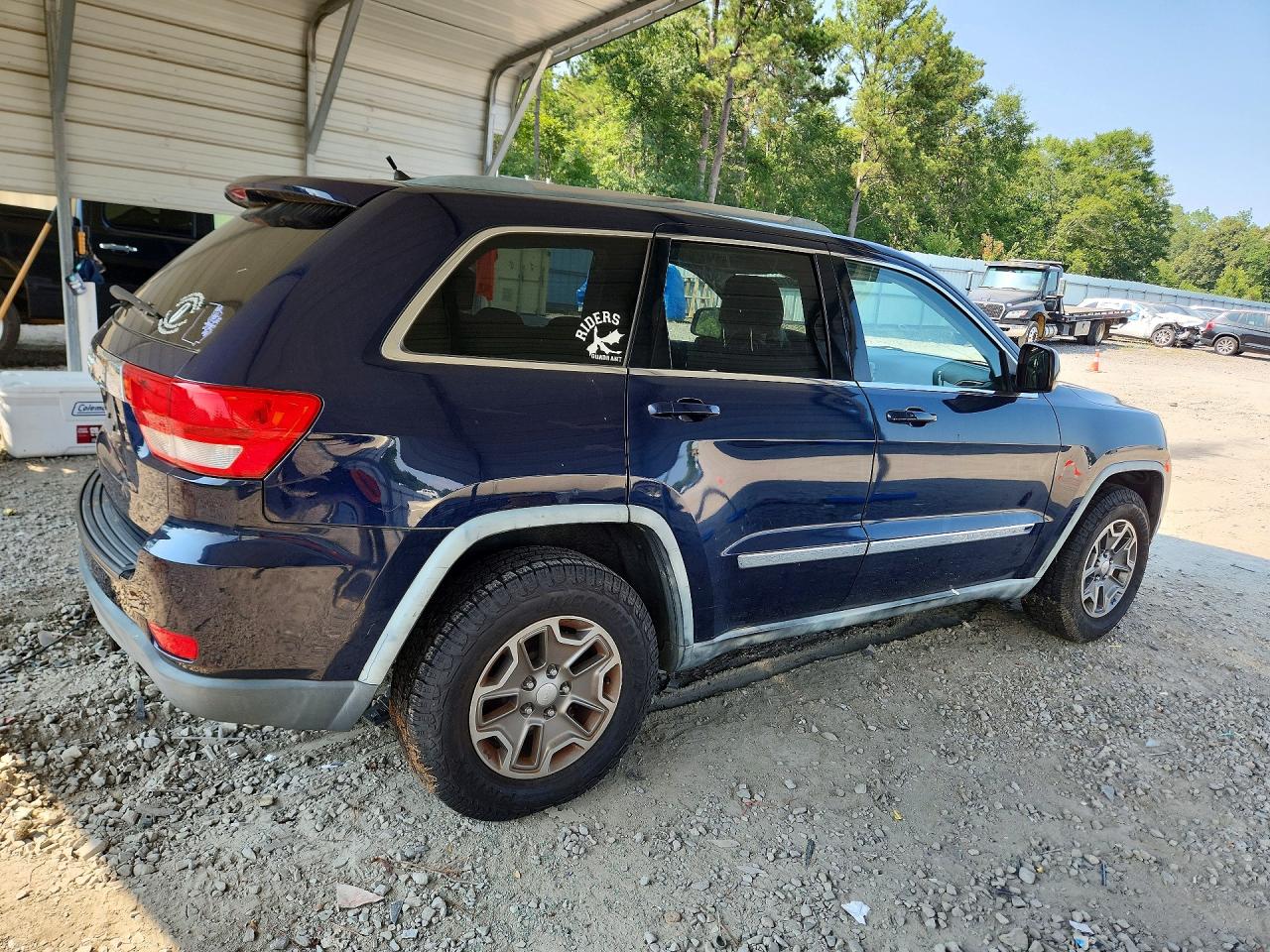 2012 Jeep Grand Cherokee Laredo Синий vin: 1C4RJEAG1CC162350