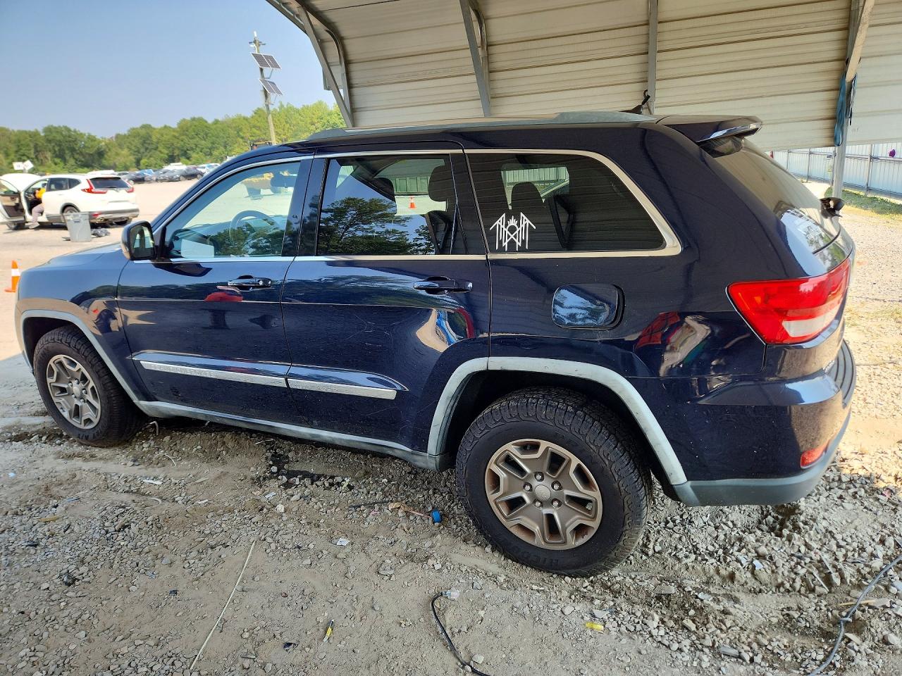 2012 Jeep Grand Cherokee Laredo Синий vin: 1C4RJEAG1CC162350