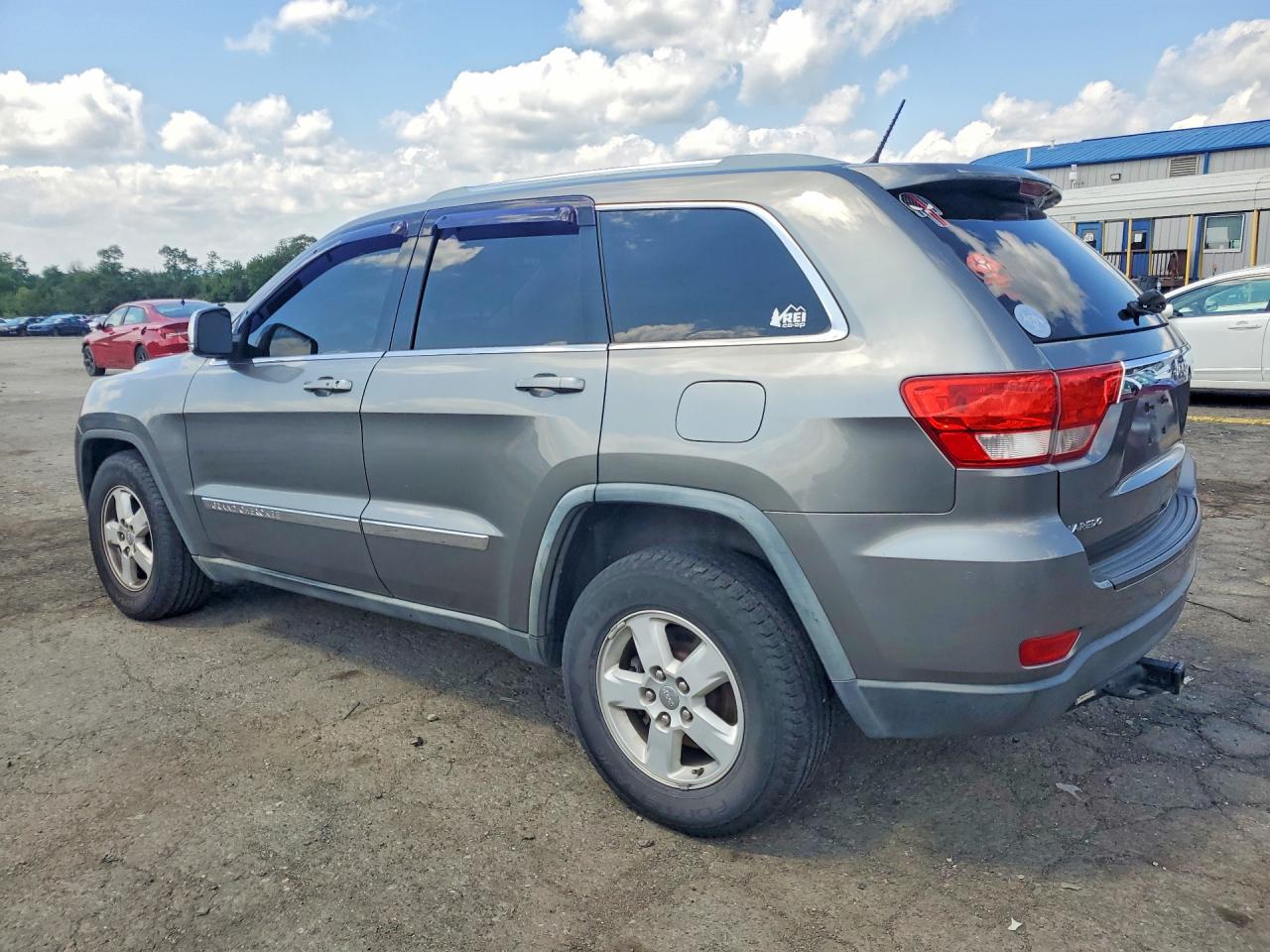 2012 Jeep Grand Cherokee Laredo Gray vin: 1C4RJEAG1CC210218
