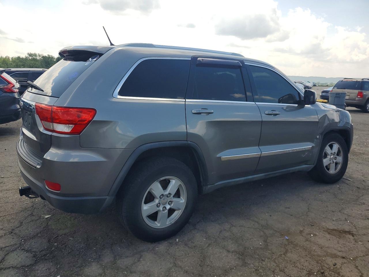 2012 Jeep Grand Cherokee Laredo Gray vin: 1C4RJEAG1CC210218